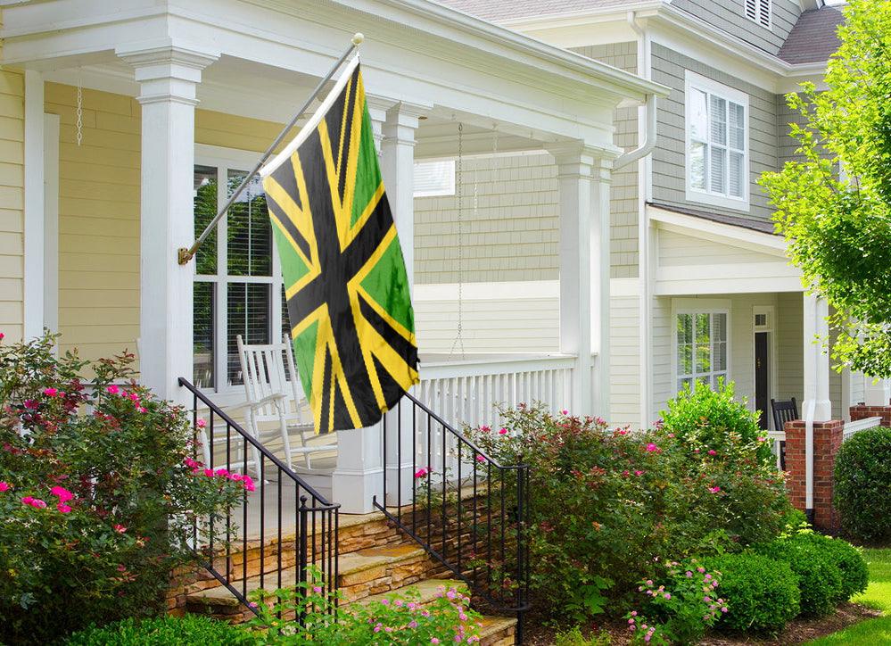 Jamaican Union Jack UK Flag - Bannerfi