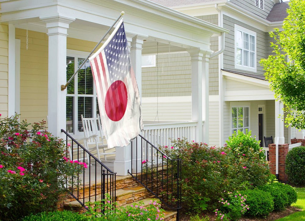 Japanese American Hybrid Flag