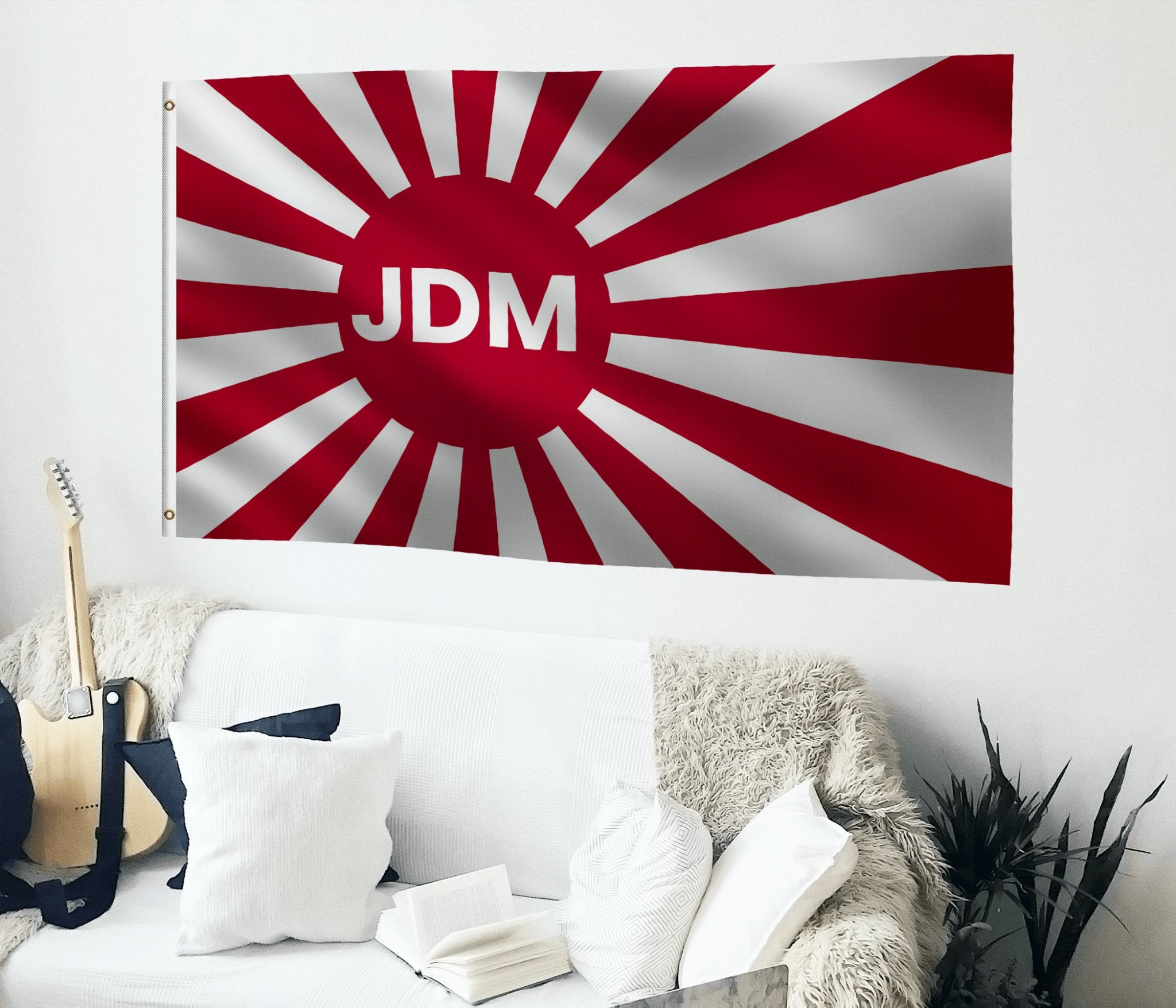 JDM Japanese Rising Sun Flag - Bannerfi