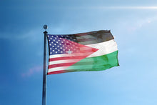 Load image into Gallery viewer, Jordanian American Hybrid Flag
