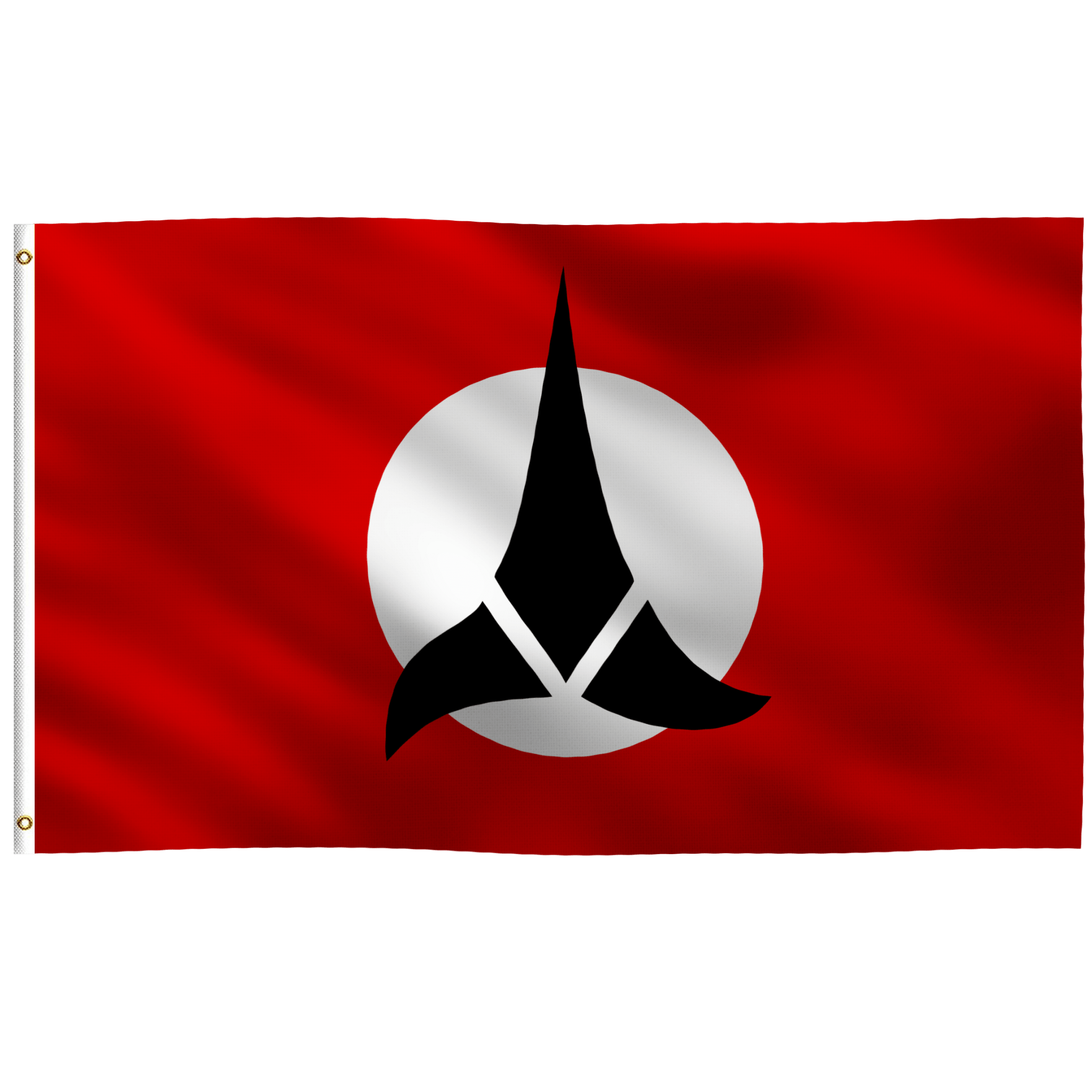 Star Trek Klingon Symbol Flag