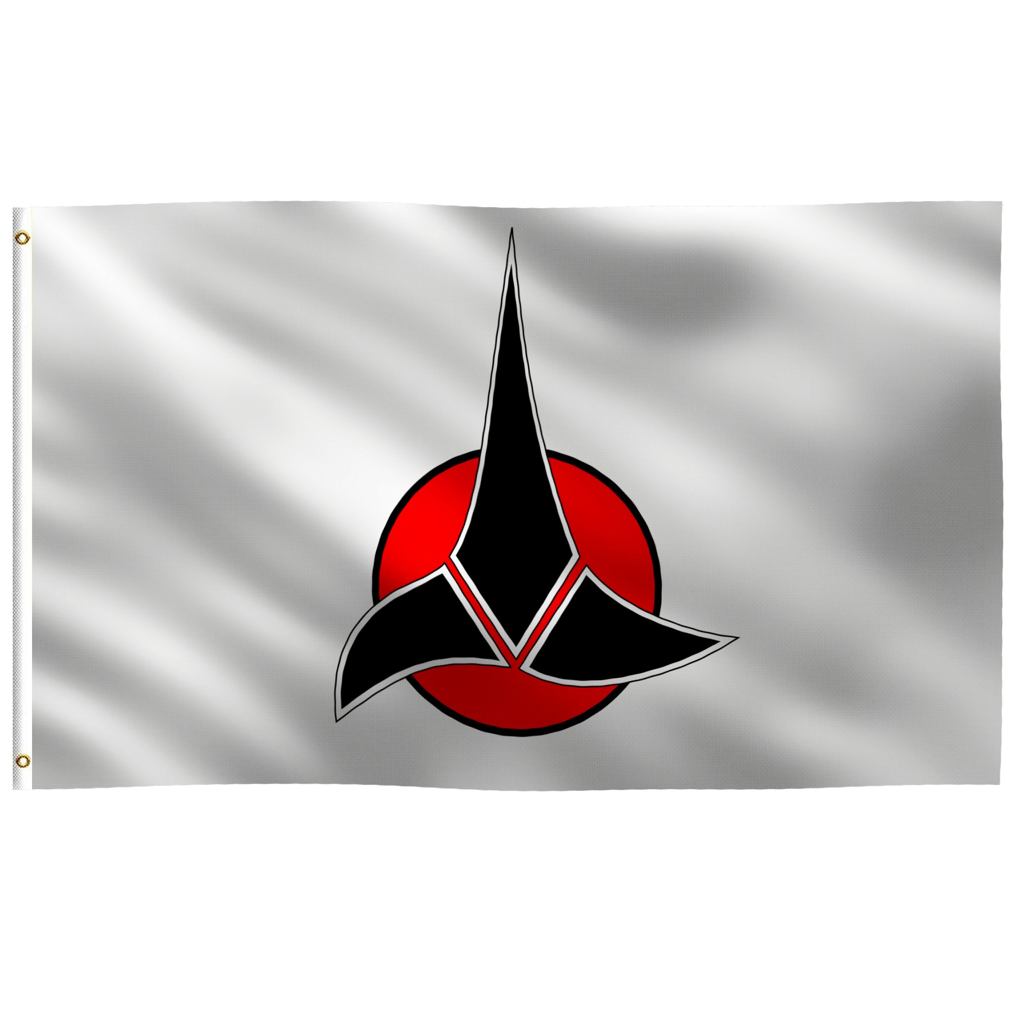 Star Trek Klingon Symbol Flag