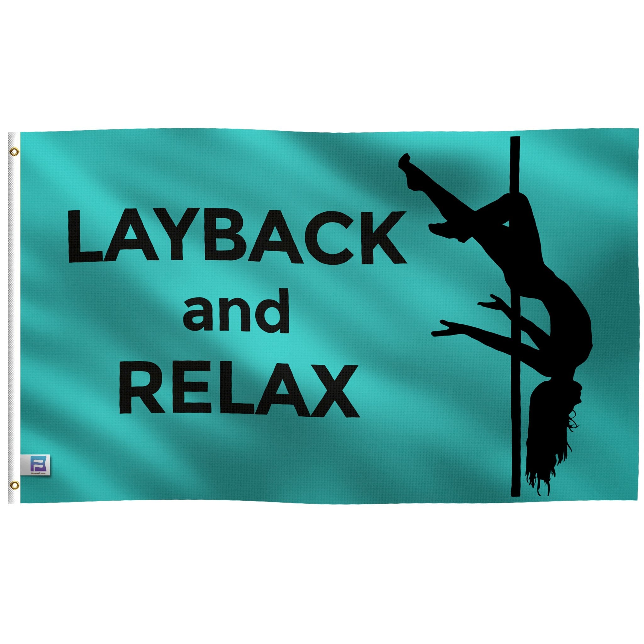 Layback and Relax Flag - Bannerfi