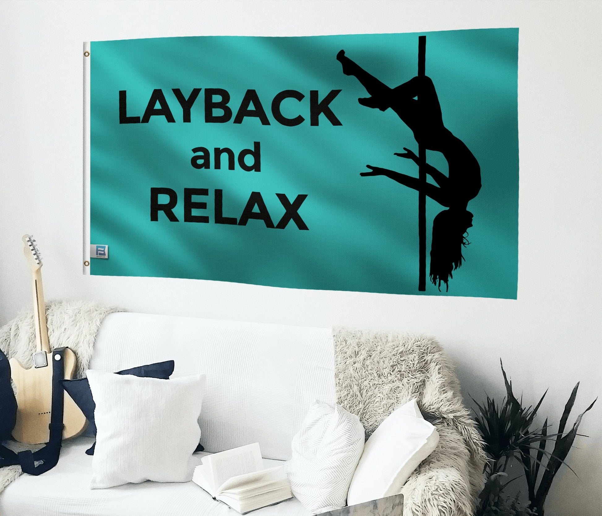 Layback and Relax Flag - Bannerfi