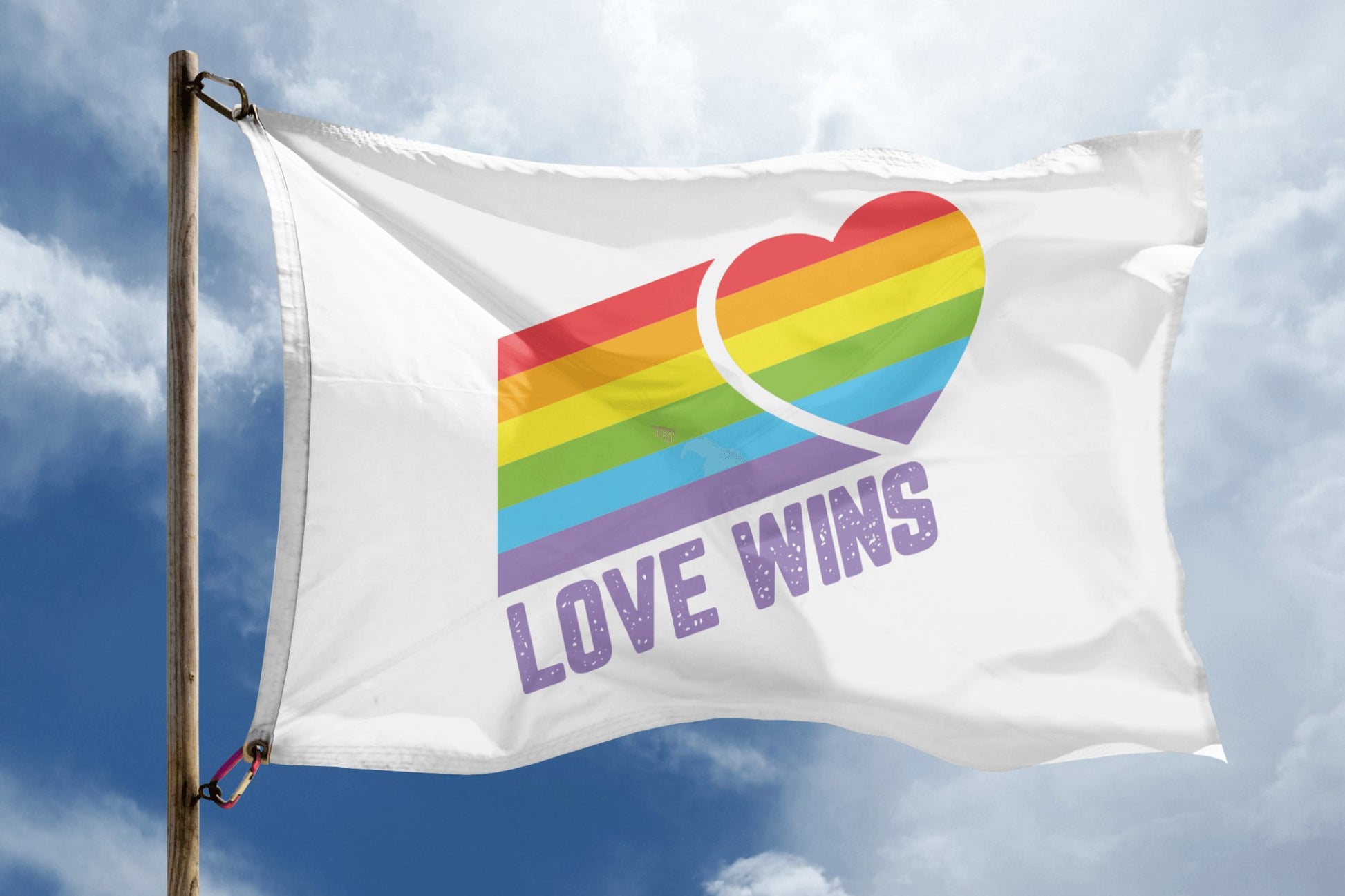 Love Wins Flag - Bannerfi