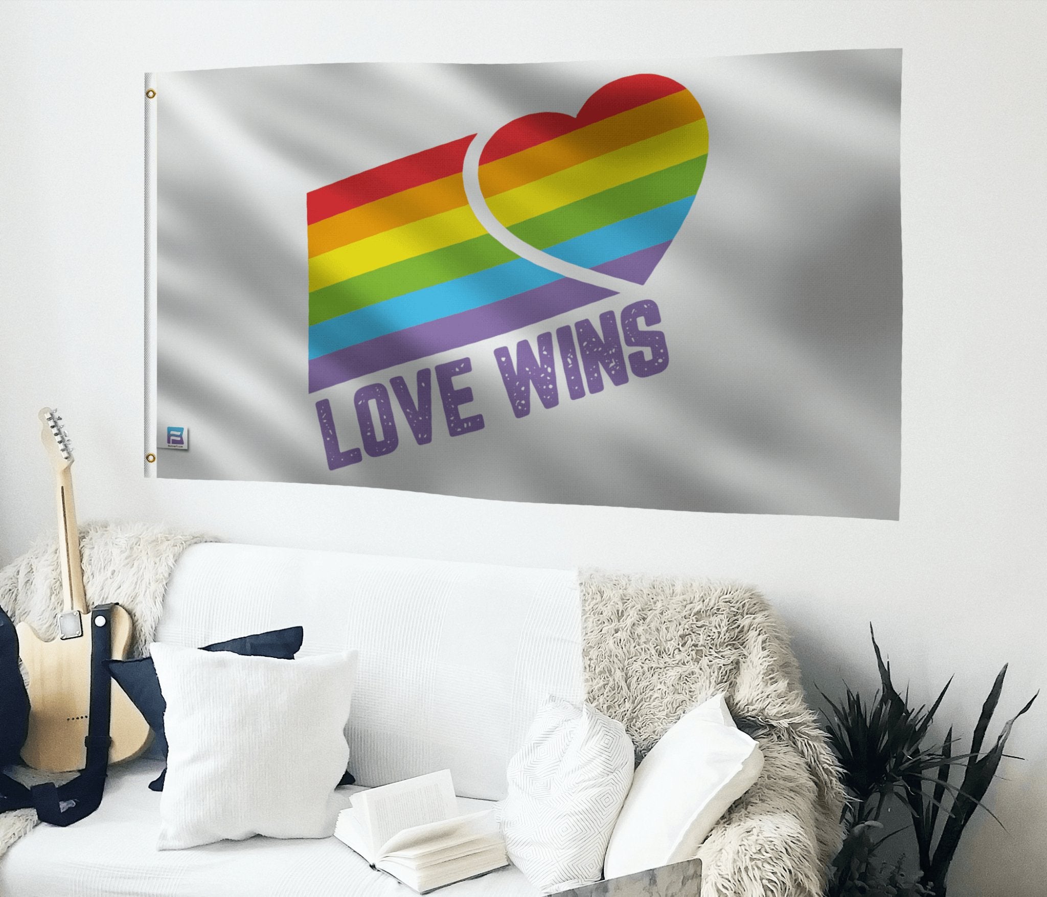 Love Wins Flag - Bannerfi