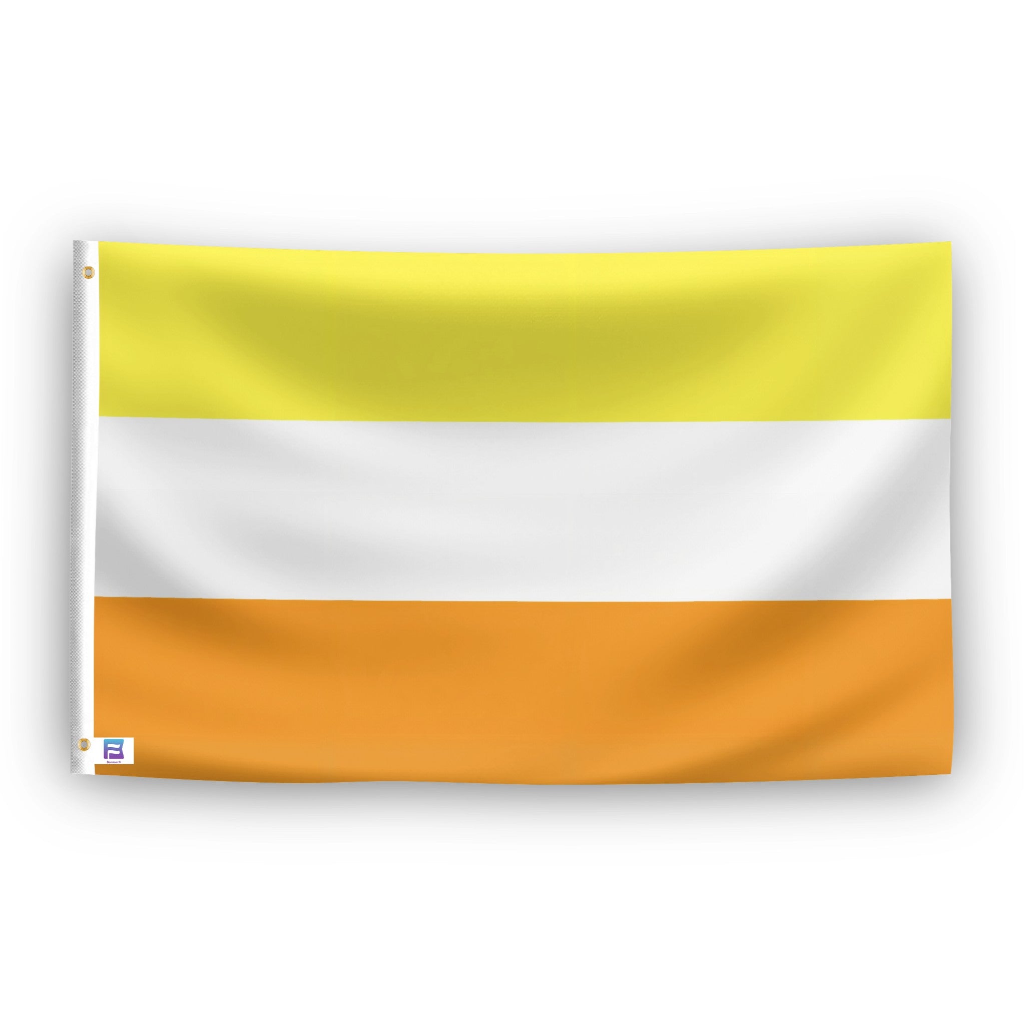 Maverique Pride flag – weatherproof polyester with brass grommets and canvas header | Bannerfi
