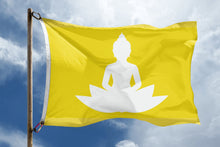 Load image into Gallery viewer, Meditation Flag - Bannerfi
