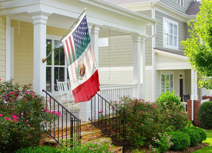 Mexican American Hybrid Flag