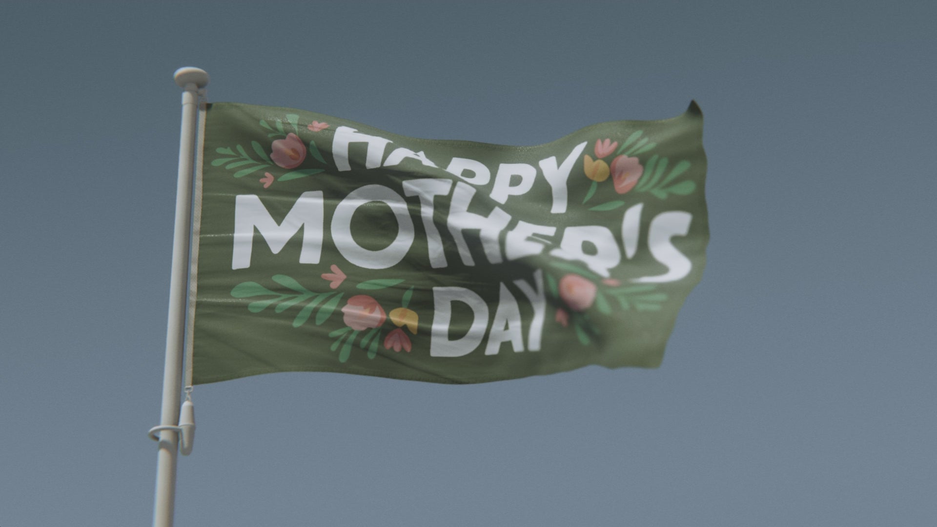 Charger la vidéo : Drapeau de la fête des mères