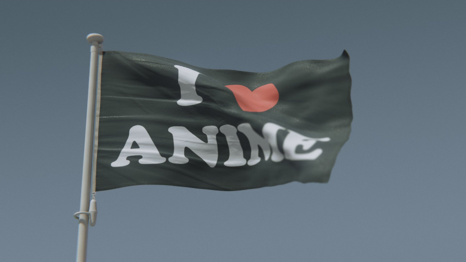 Load video: I Love Anime Flag