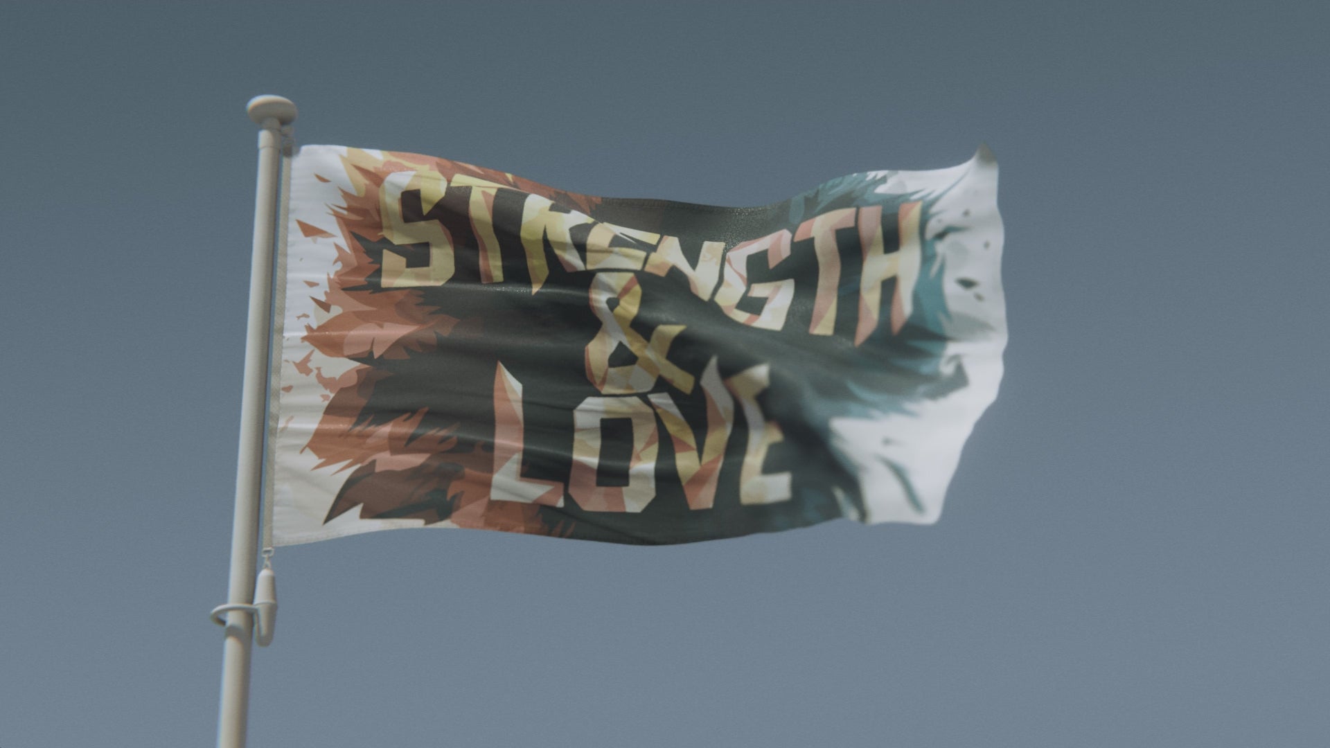Load video: Strength &amp; Love Flag