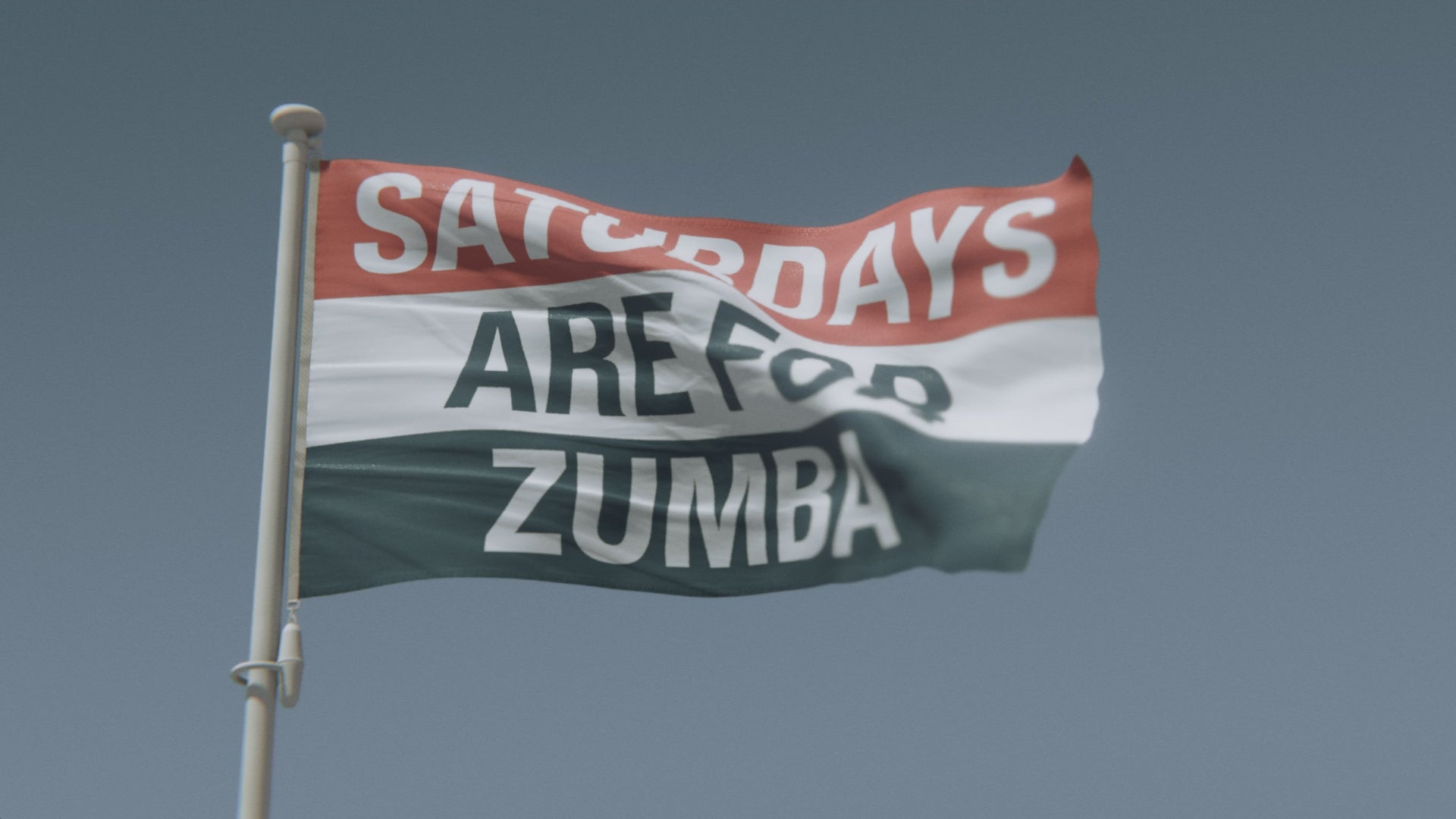Load video: Saturdays Are for Zumba Flag