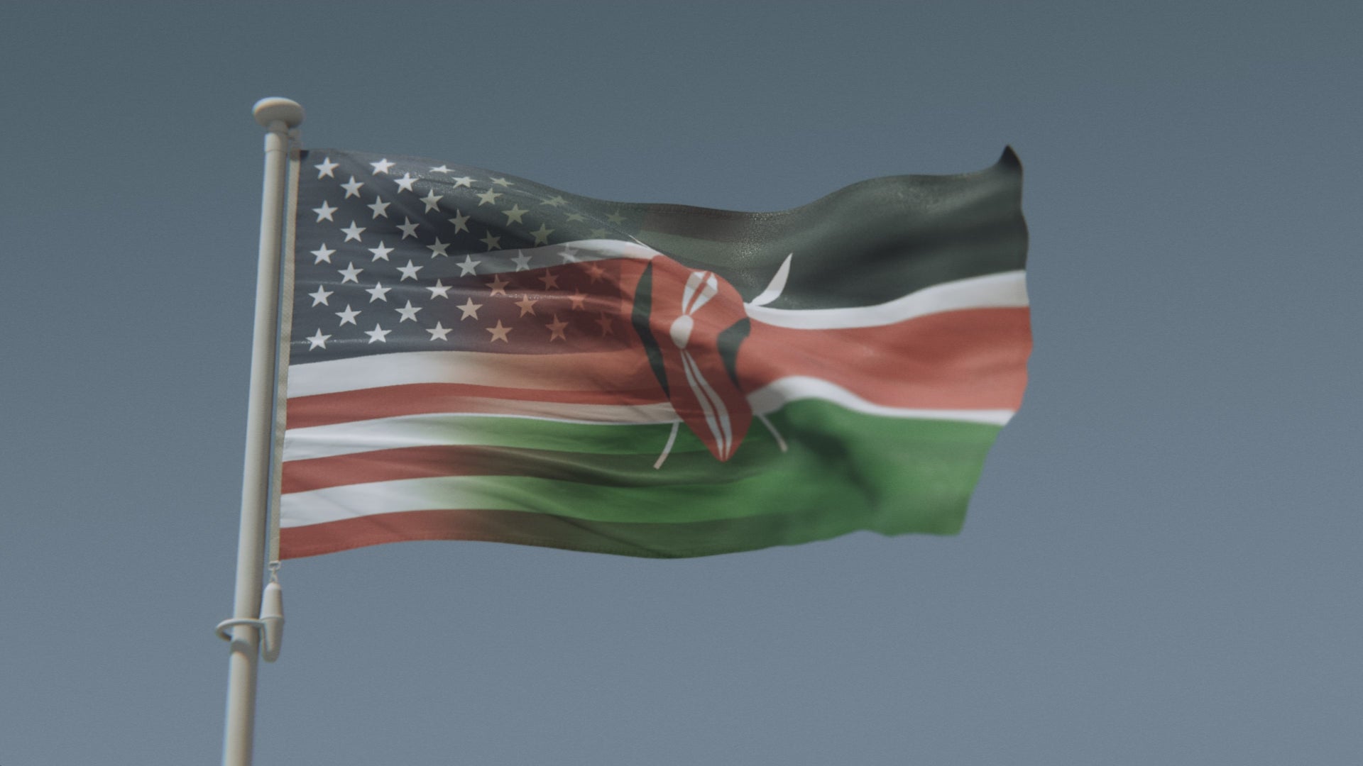 Load video: Kenyan American Hybrid Flag