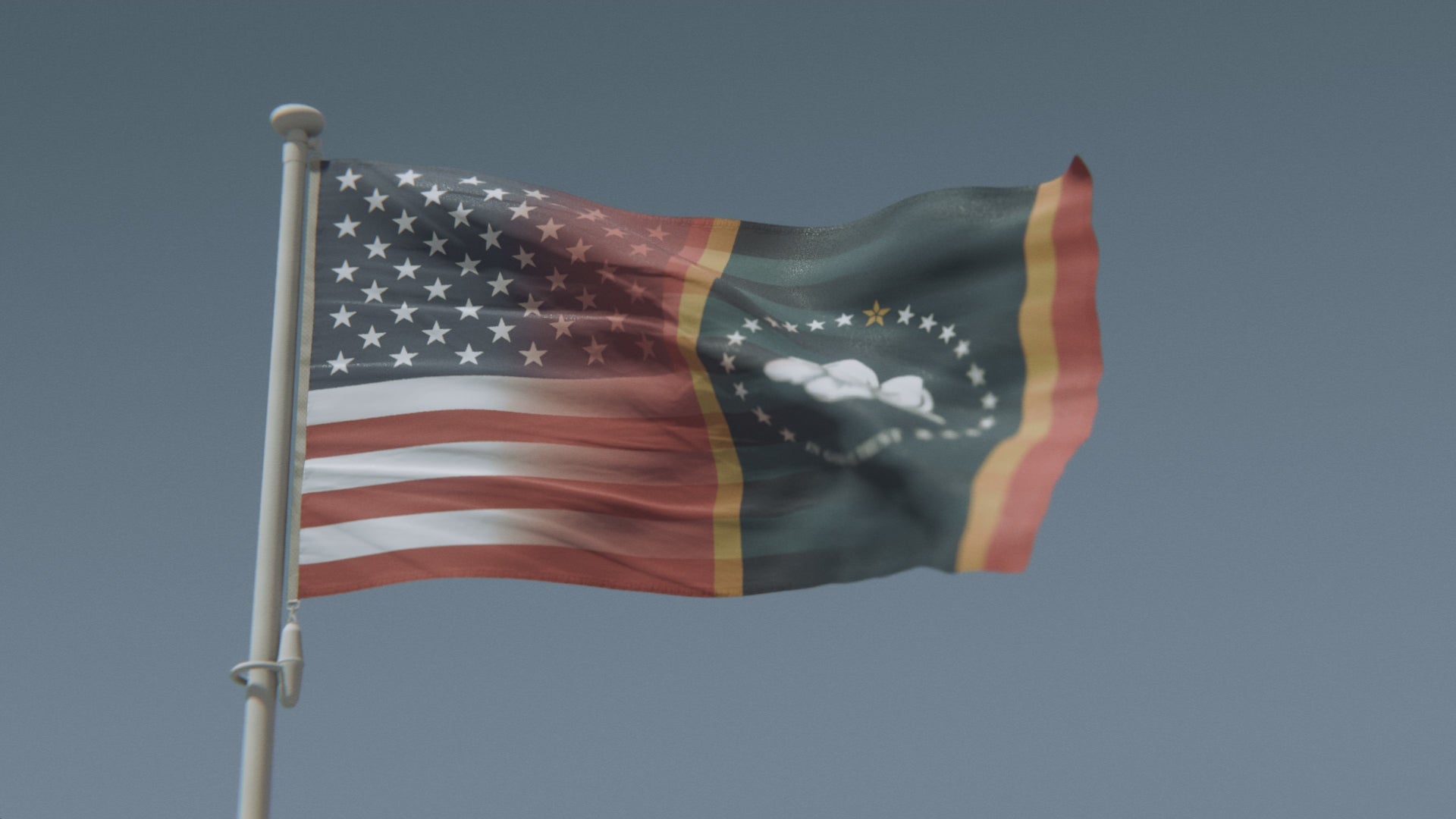 Charger la vidéo : Mélange Mississippi et drapeau américain