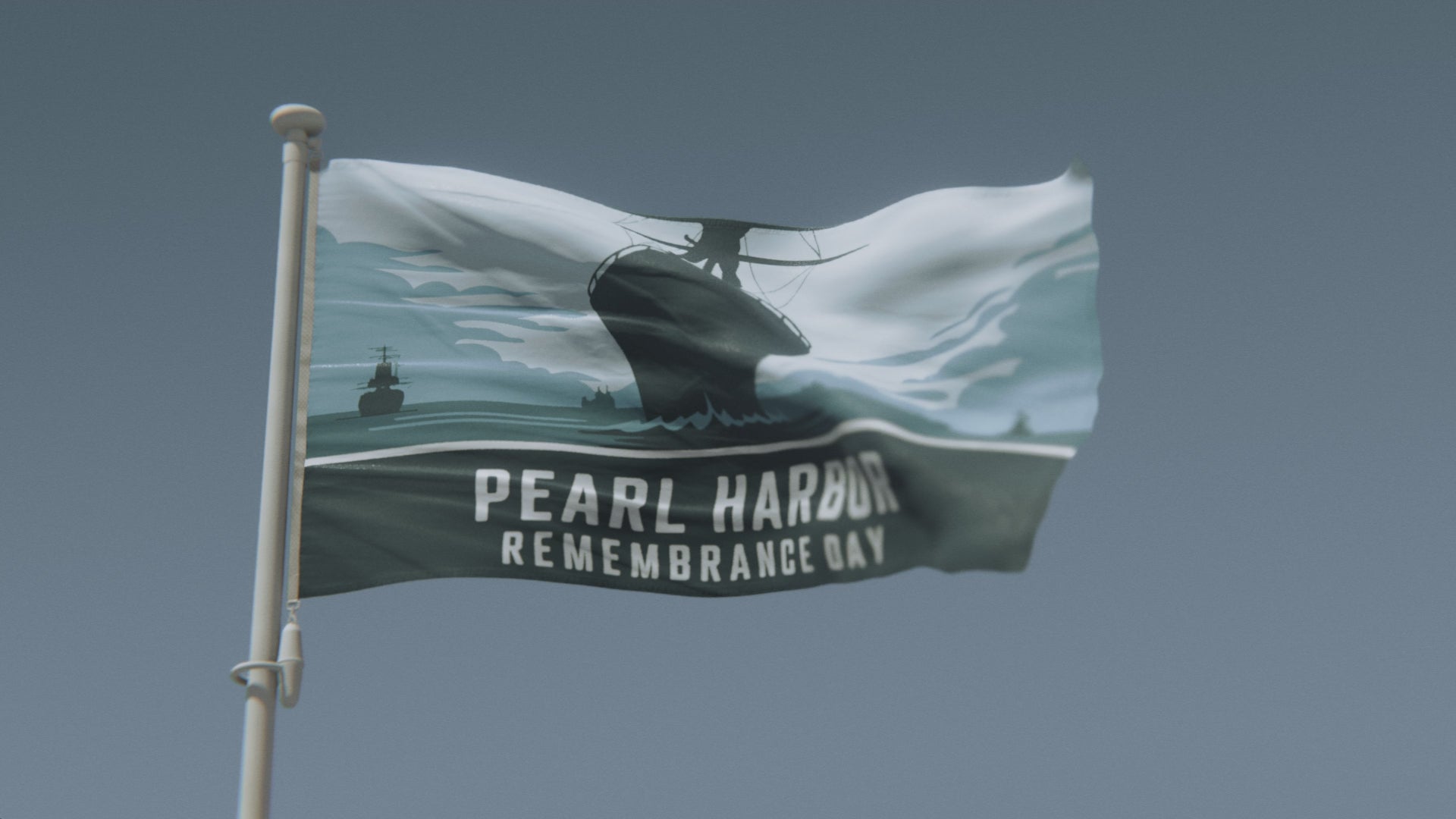 Load video: Pearl Harbor Remembrance Day Flag