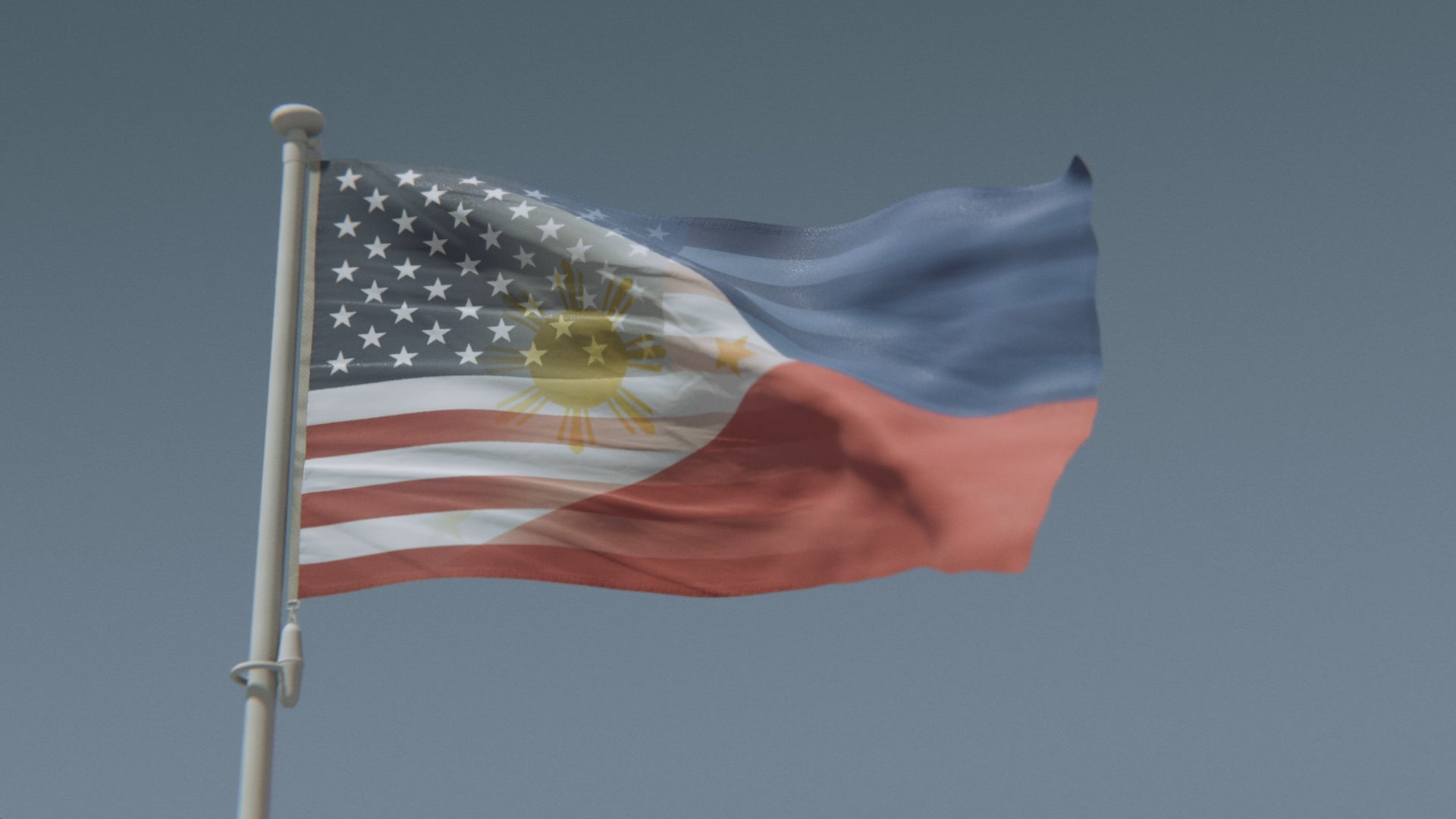 Load video: Filipino American Hybrid Flag