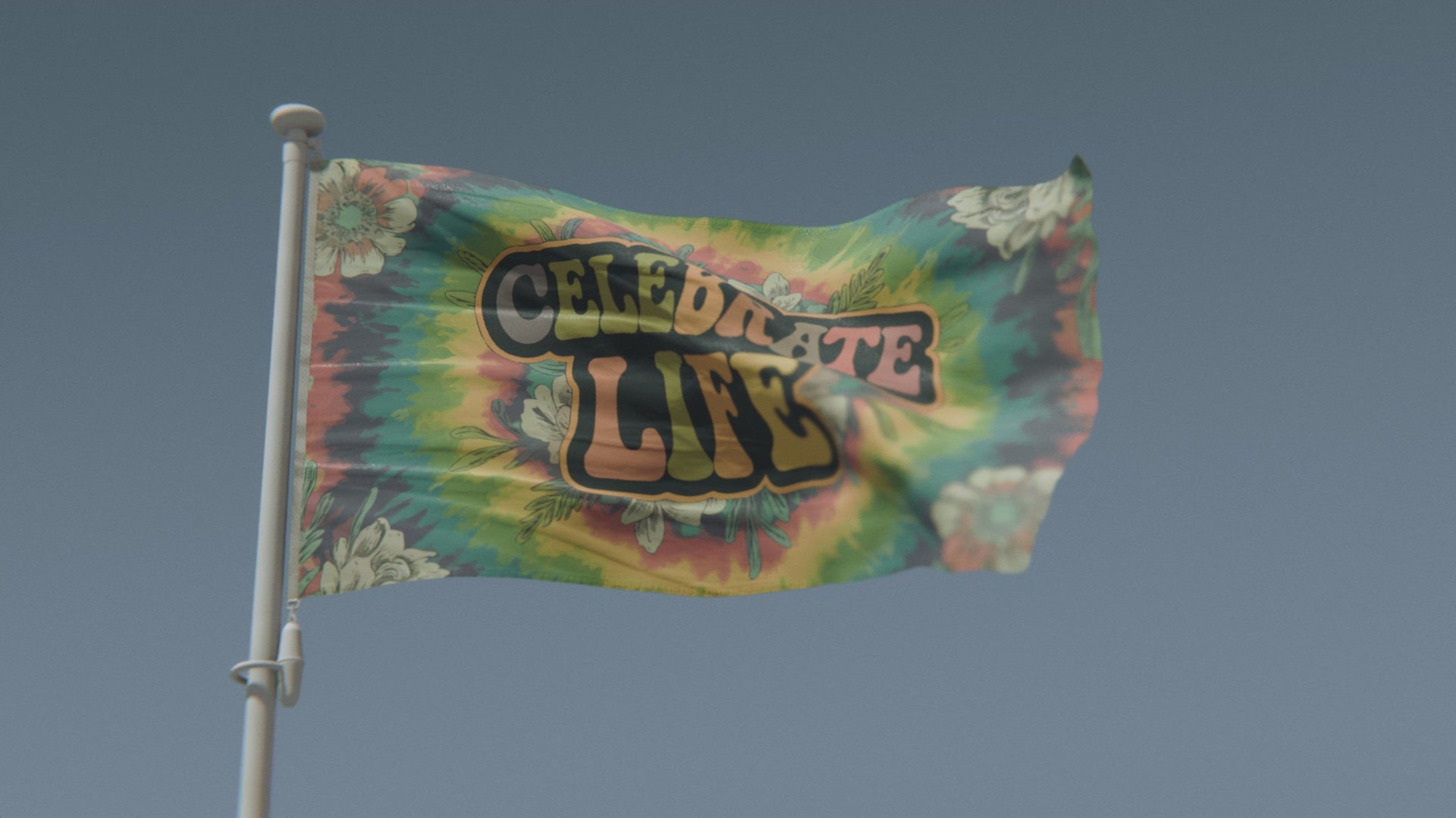 Load video: Celebrate Life Flag