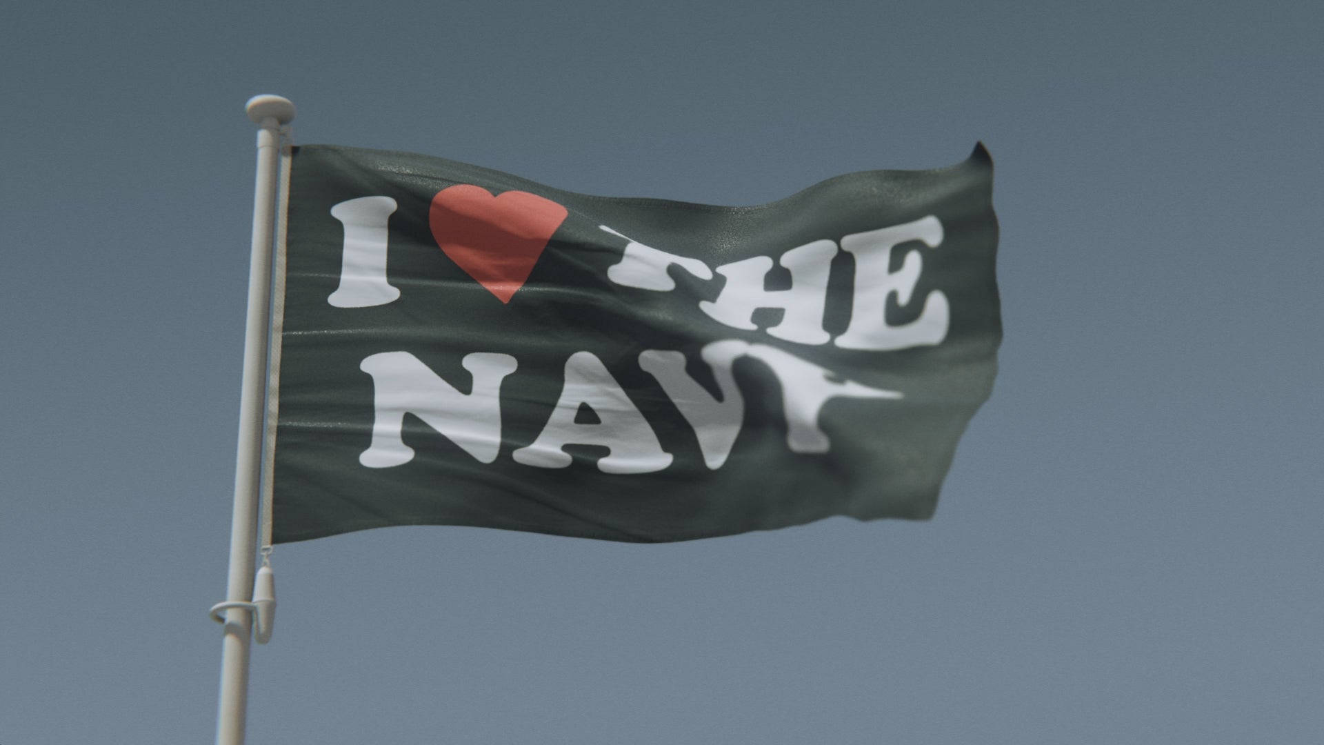 Load video: I Love The Navy Flag