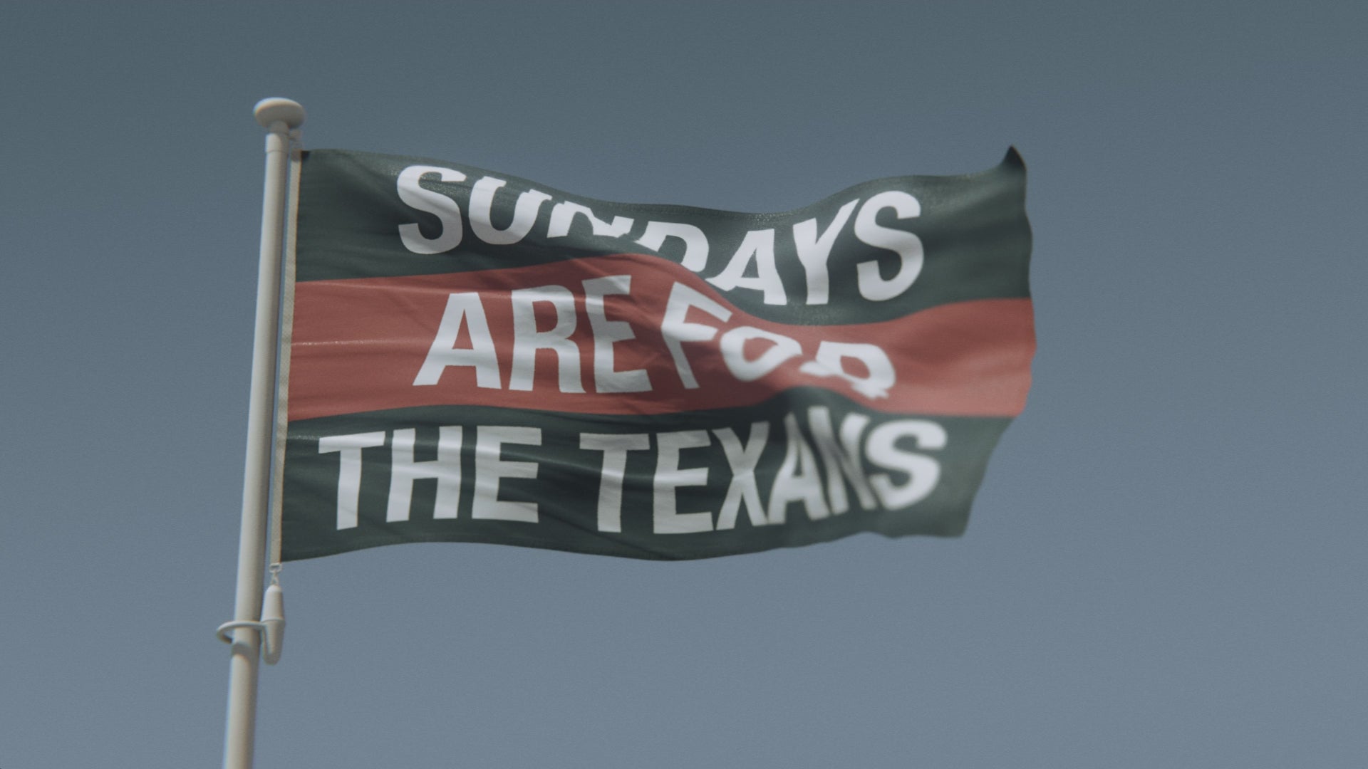 Load video: Sundays Are for the Texans Flag