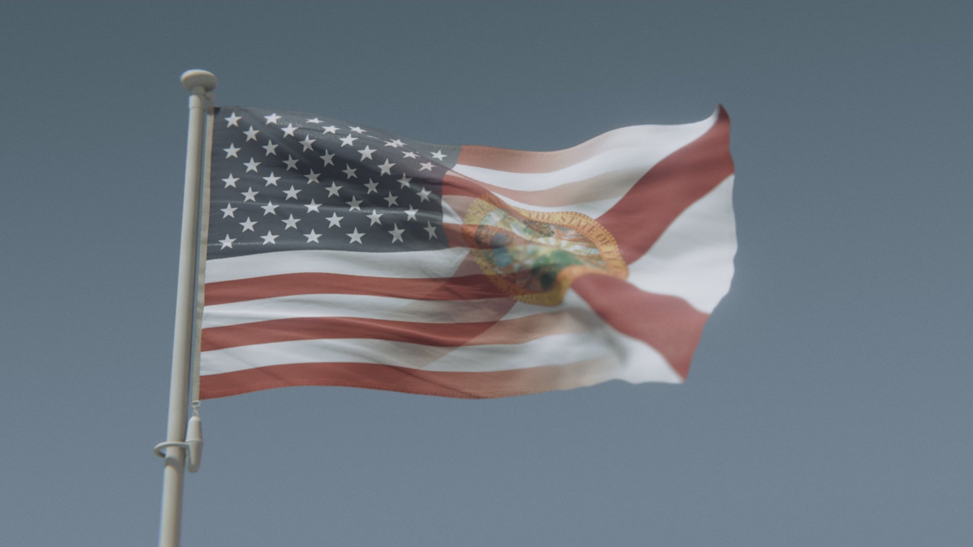 Load video: Florida &amp; American Flag Blend