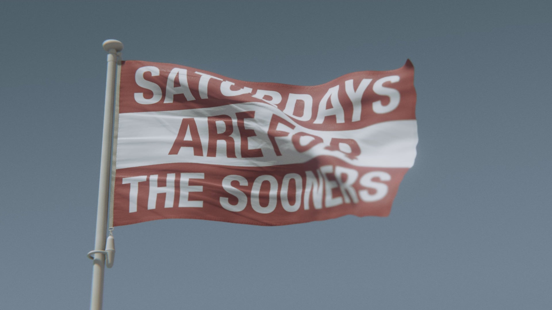 Load video: Saturdays Are for the Sooners Flag