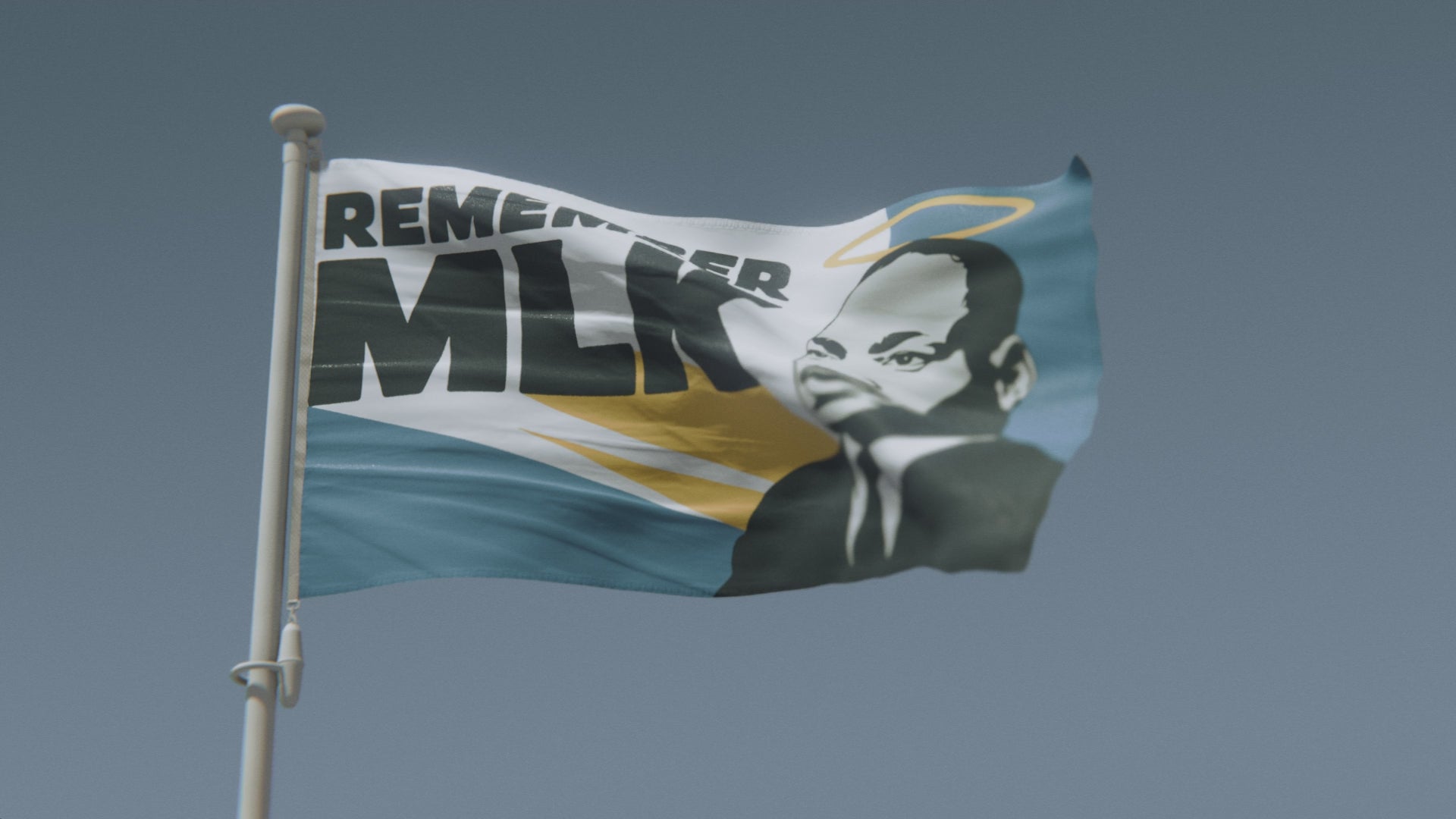 Cargar vídeo: Recuerde la bandera de MLK