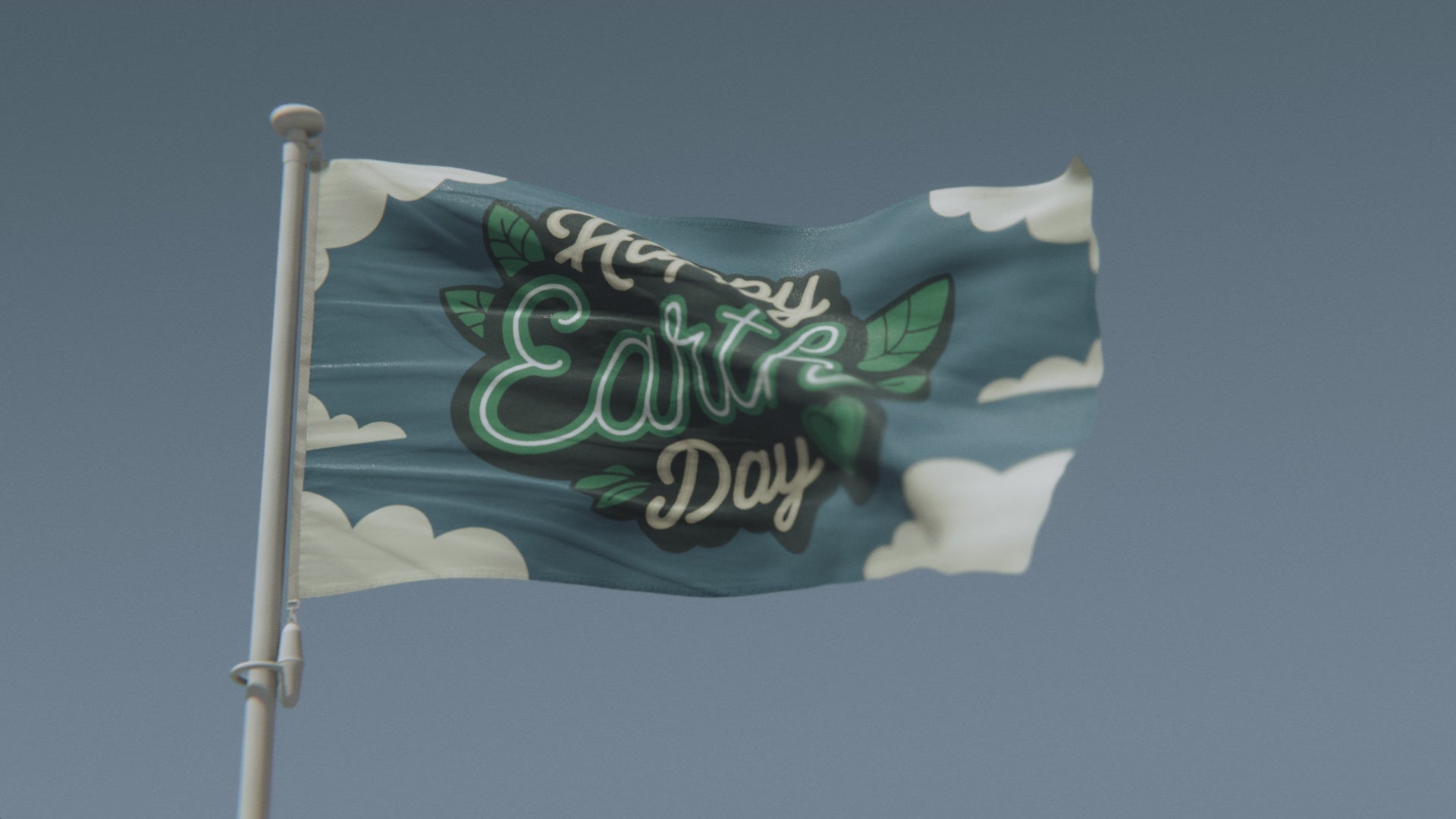 Load video: Happy Earth Day Flag