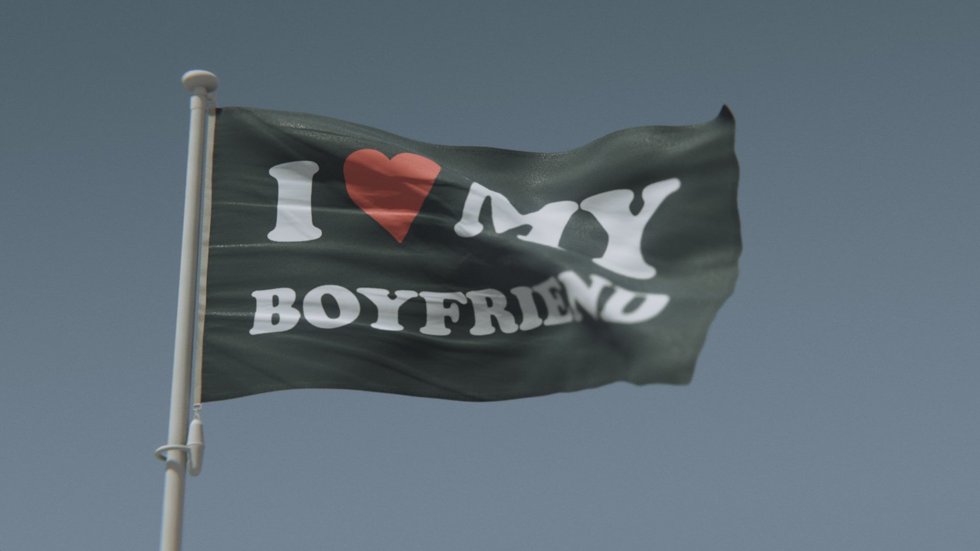 Load video: I Love My Boyfriend Flag