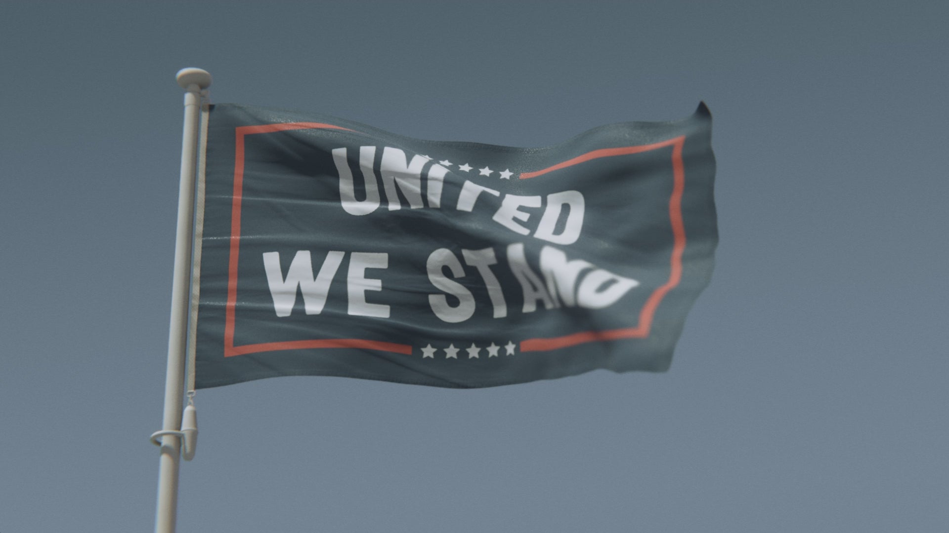 Load video: United We Stand Political Flag