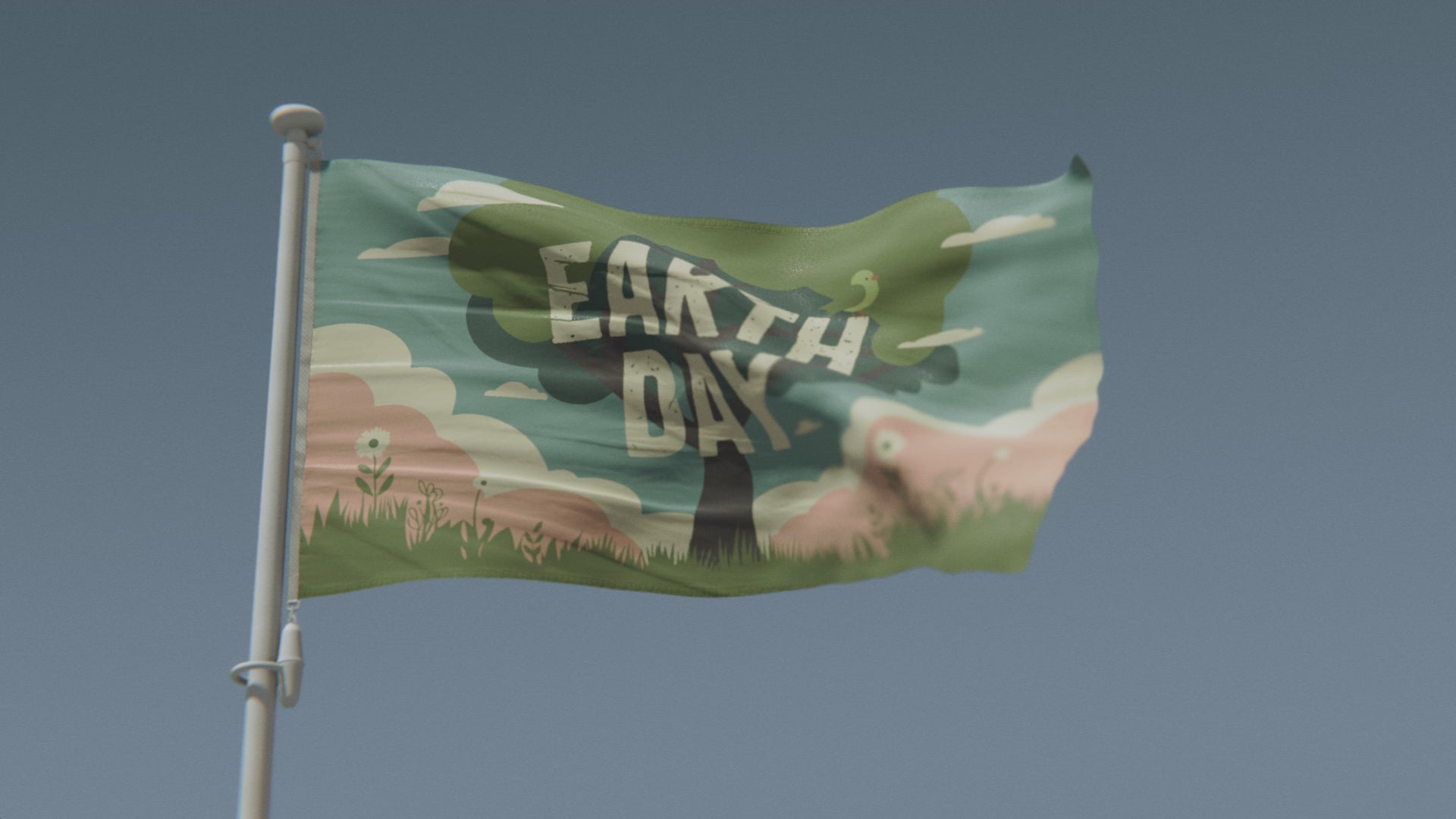 Load video: Earth Day Flag