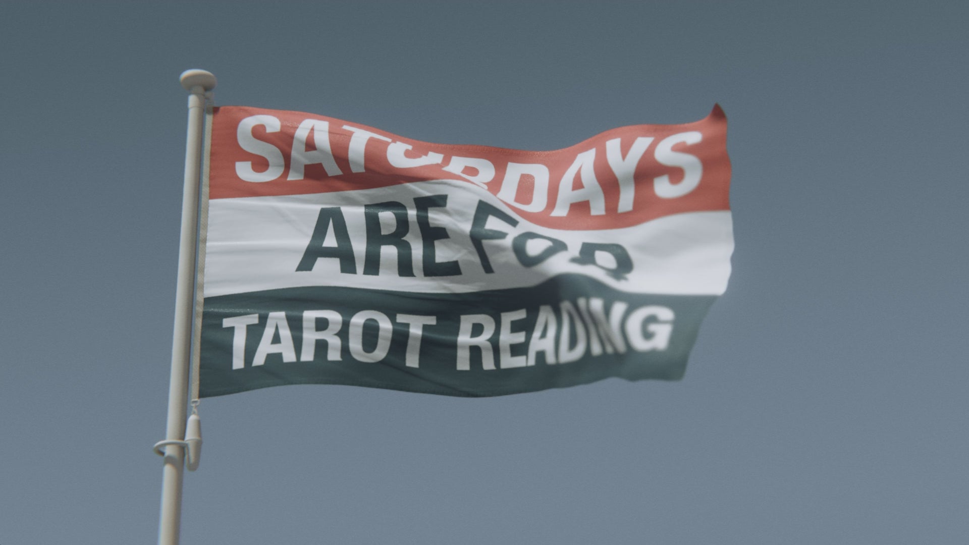 Load video: Saturdays Are for Tarot Reading Flag