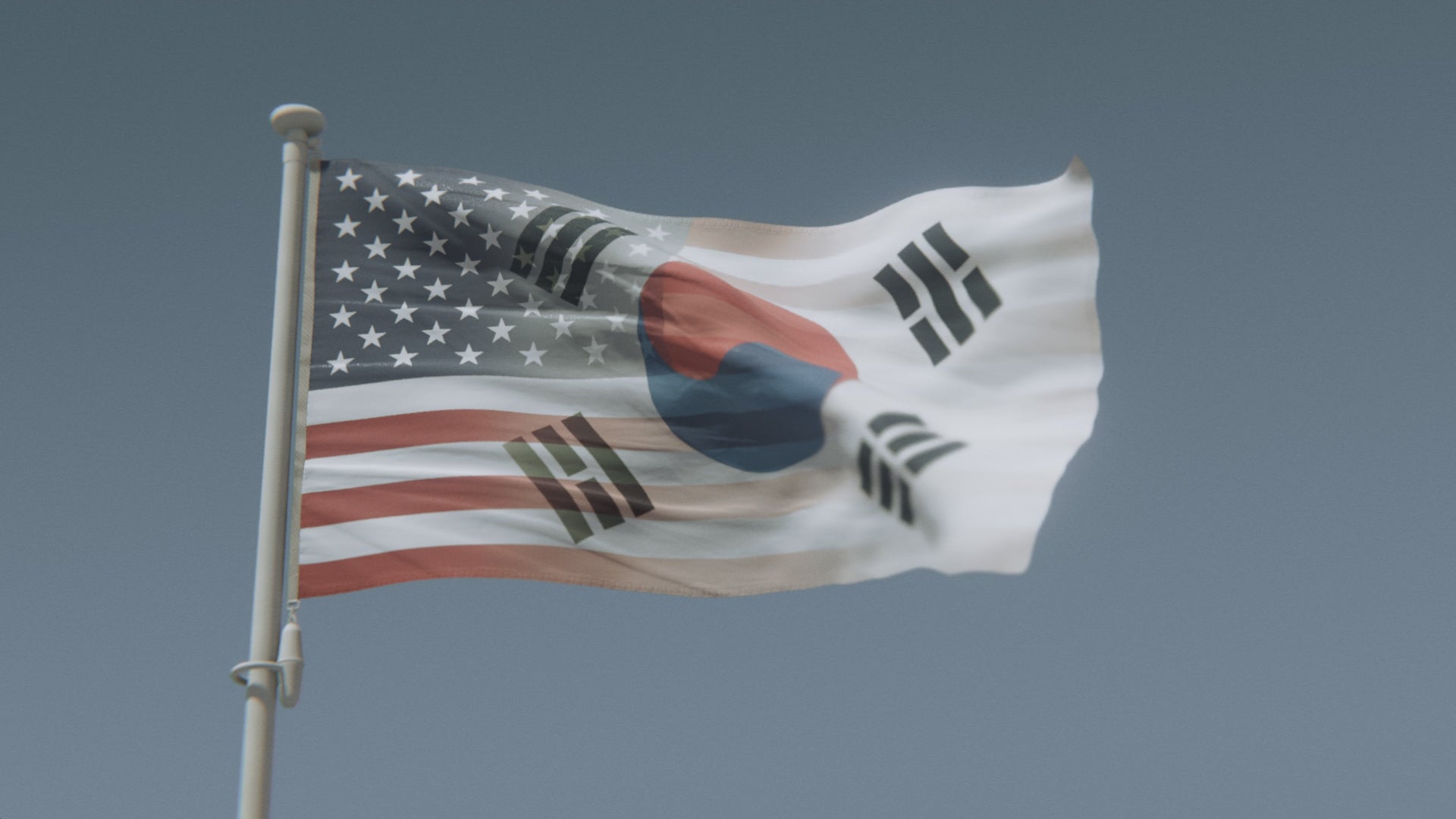 Load video: Korean American Hybrid Flag