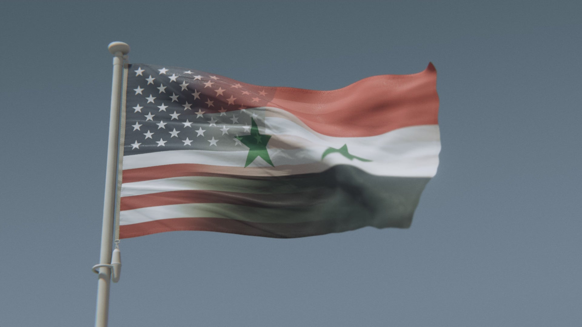 Load video: Syrian American Hybrid Flag