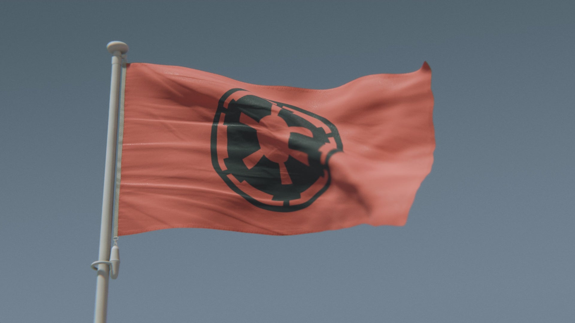 Load video: Star Wars Galactic Empire Flag (Red)