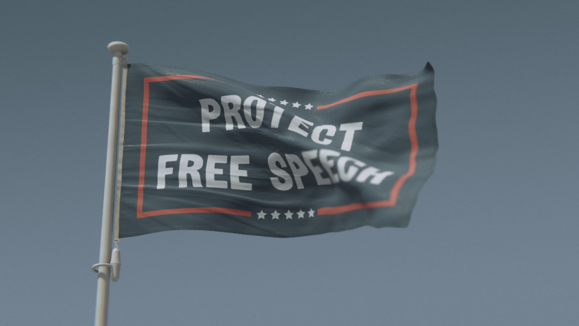 Load video: Protect Free Speech Political Flag