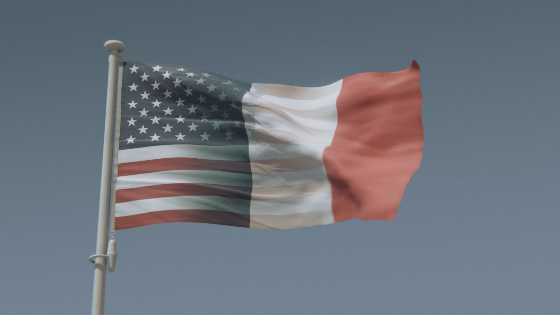 Load video: French American Hybrid Flag