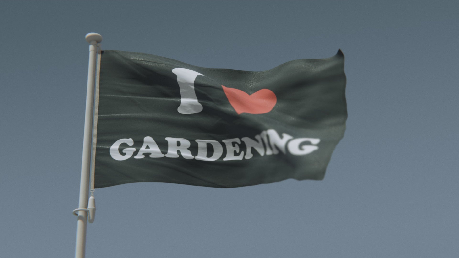 Cargar vídeo: Bandera &quot;Me encanta la jardinería&quot;