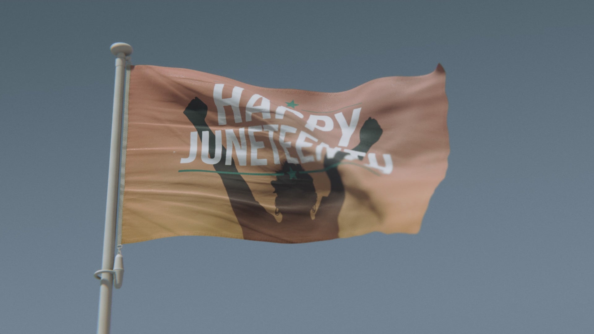 Load video: Happy Juneteenth Flag