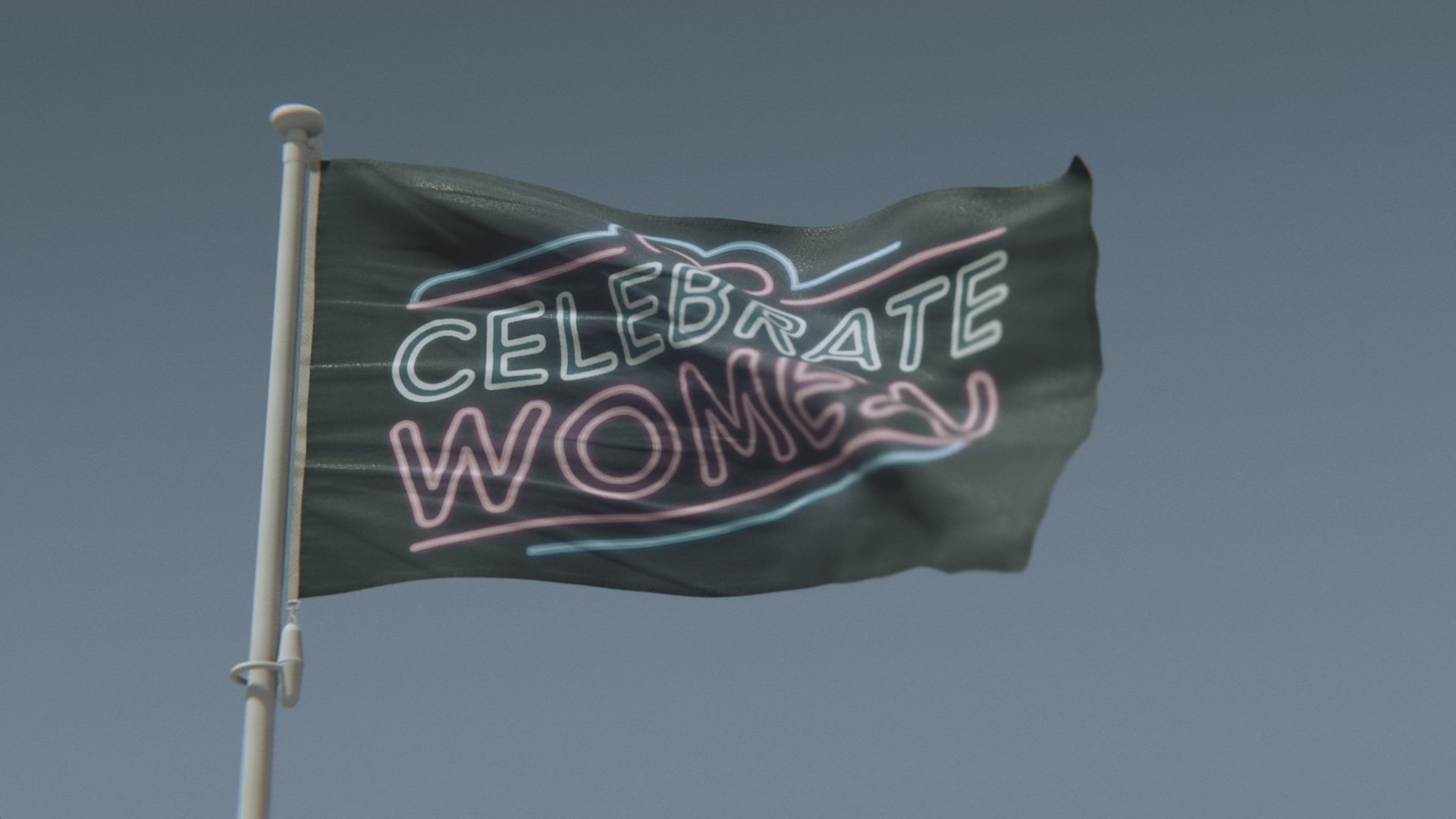 Charger la vidéo : Drapeau célébrant les femmes