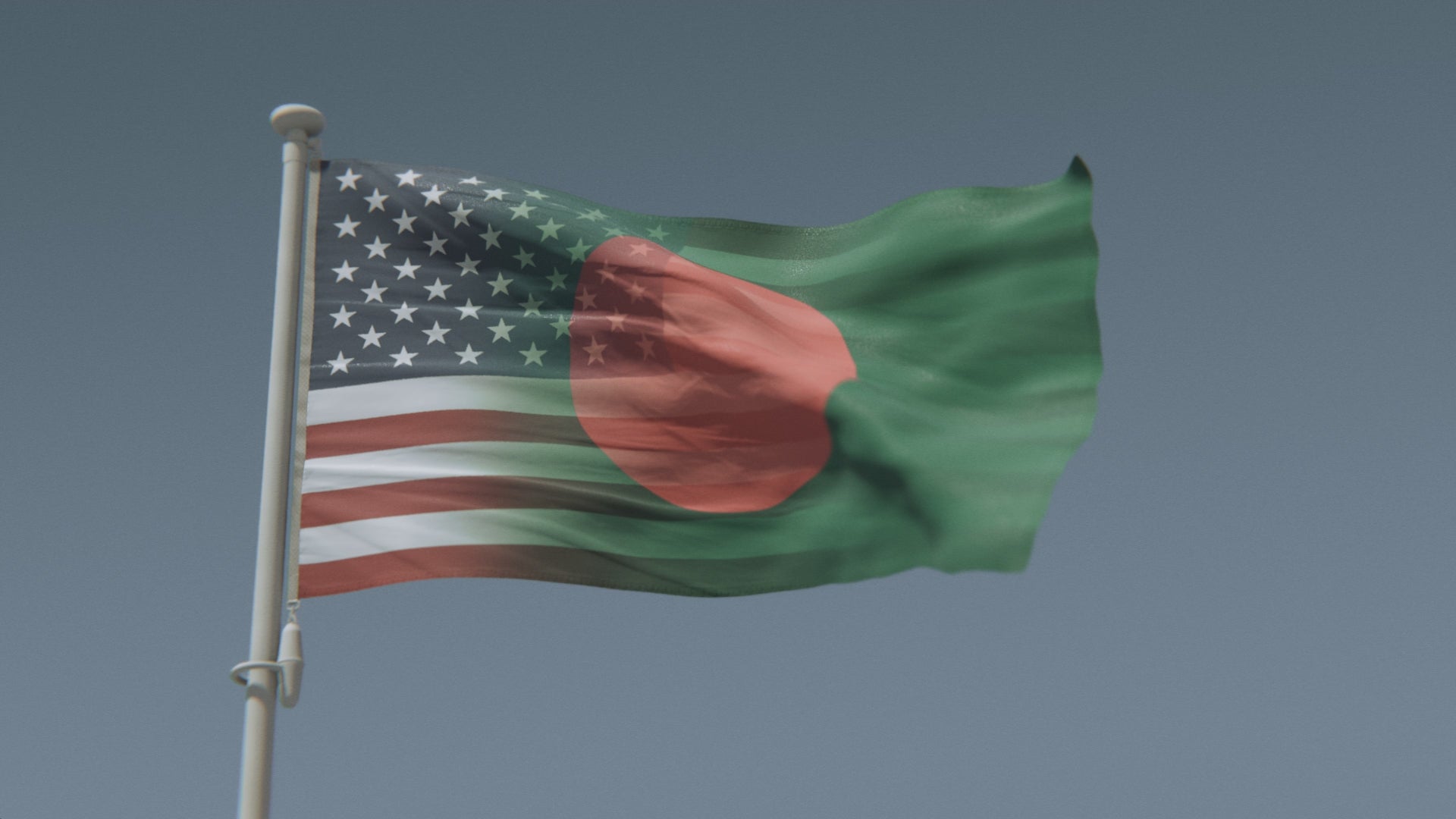 Load video: Bengali American Hybrid Flag