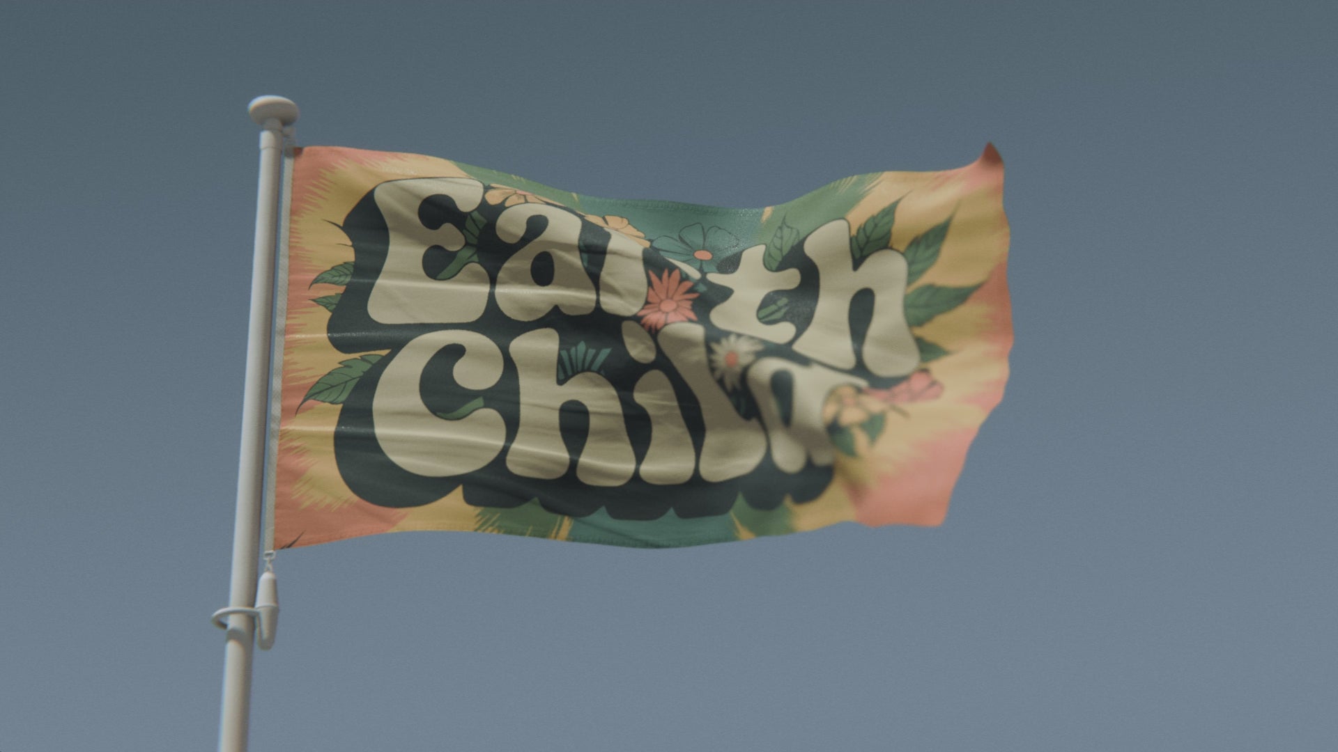 Load video: Earth Child 70s Style Flag