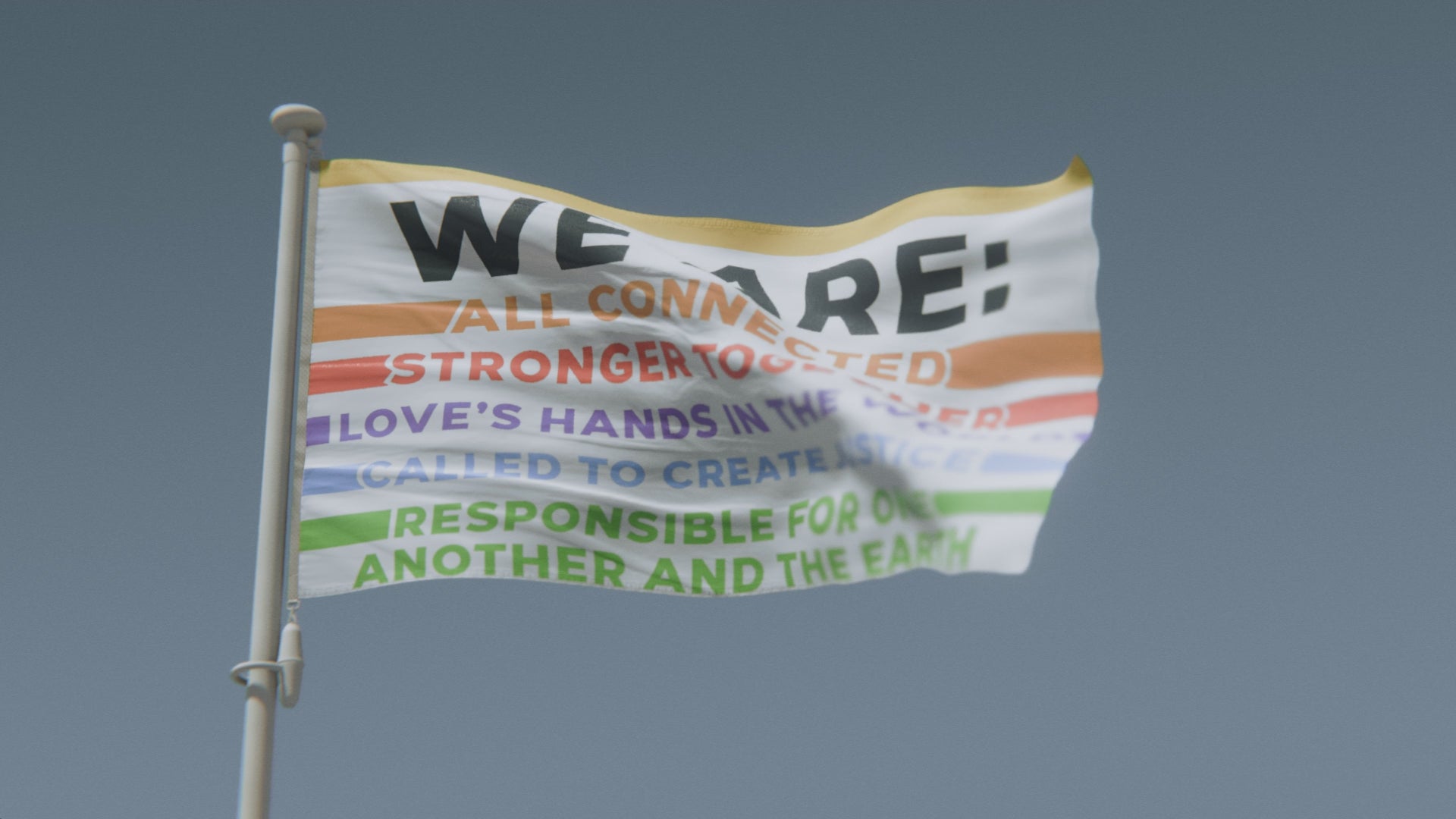 Load video: WE ARE Flag