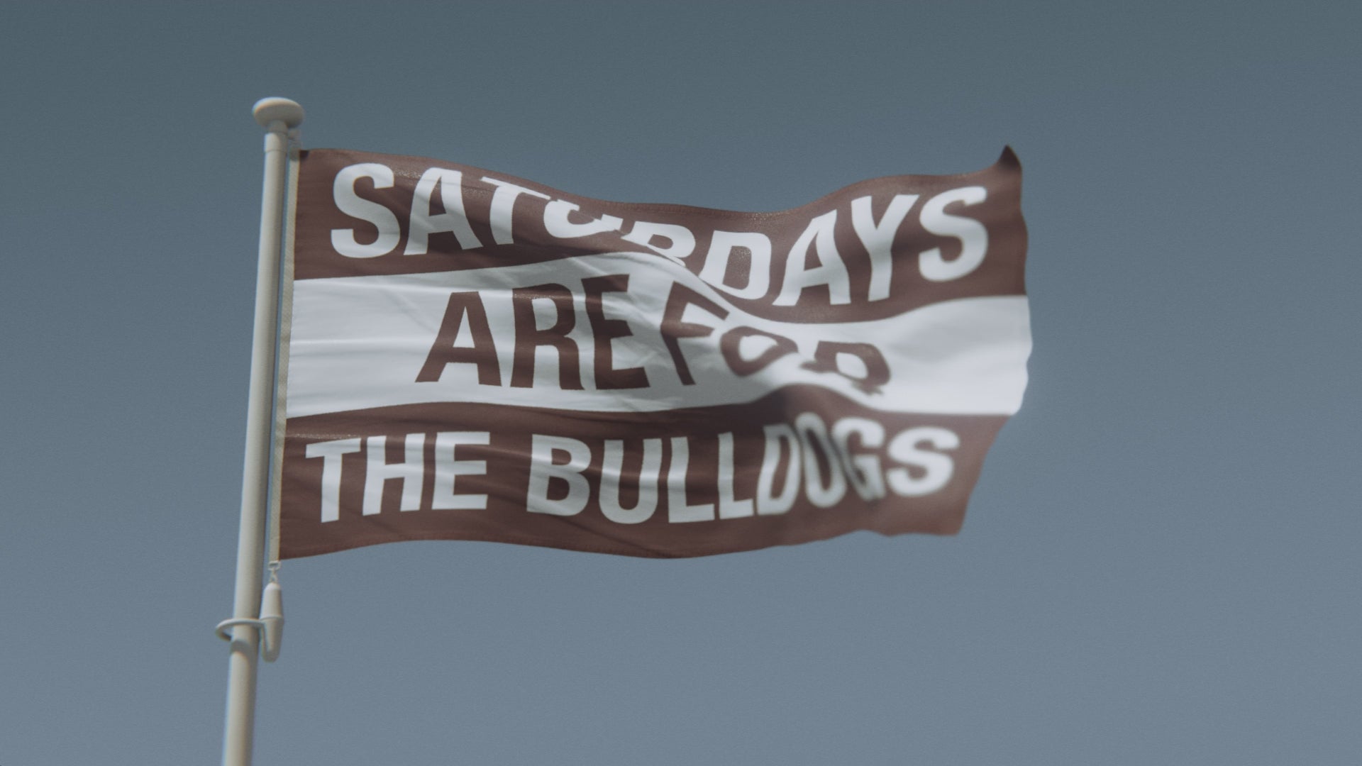 Load video: Saturdays Are for the Bulldogs Mississippi Flag
