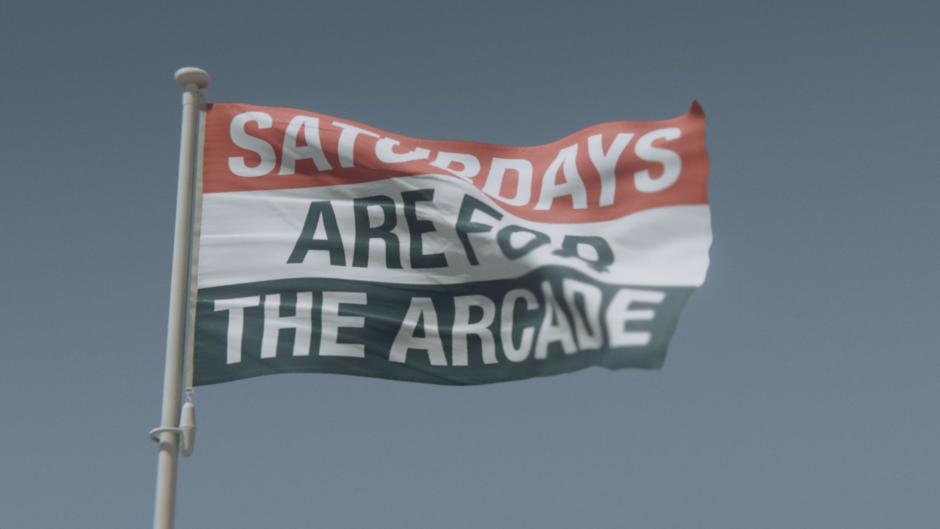 Load video: Saturdays Are for the Arcade Flag