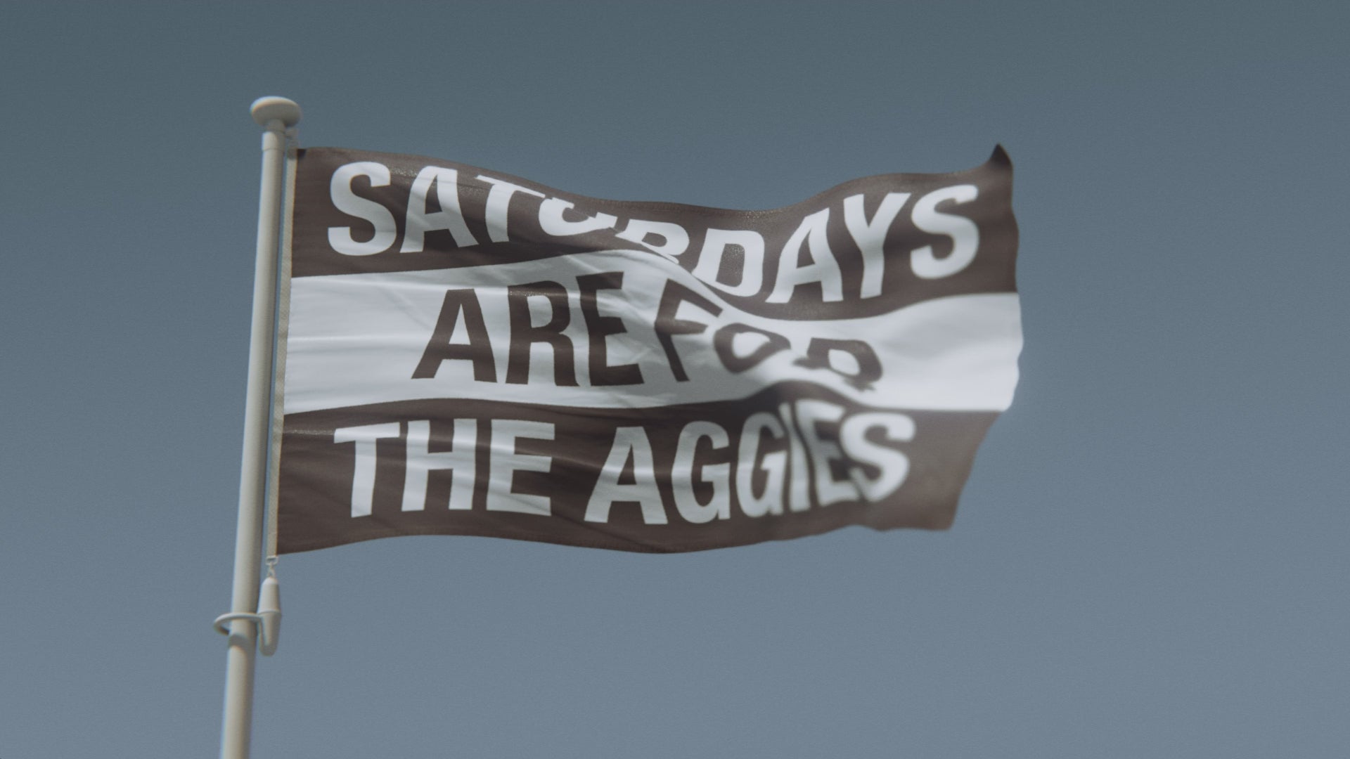Load video: Saturdays Are for the Aggies Flag
