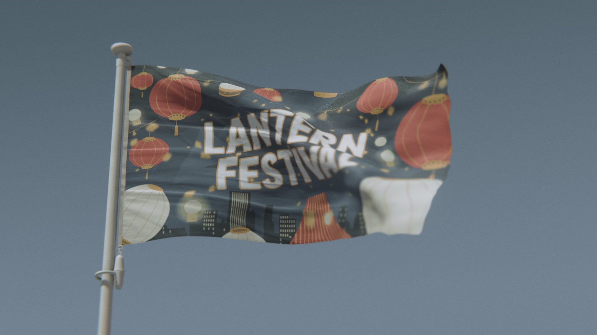 Load video: Lantern Festival Flag