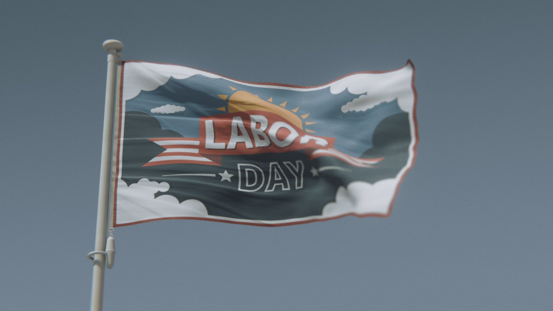 Load video: Labor Day Flag