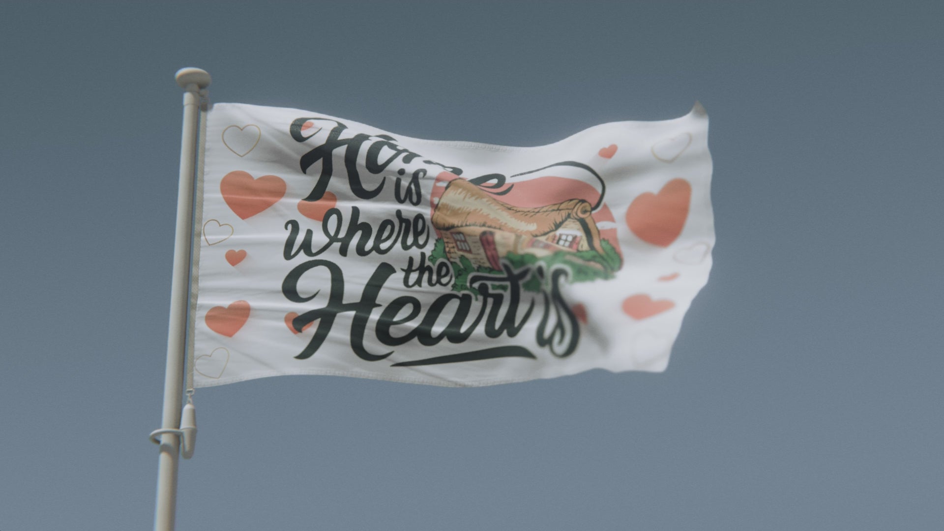 Cargar vídeo: El hogar es donde está el corazón Bandera