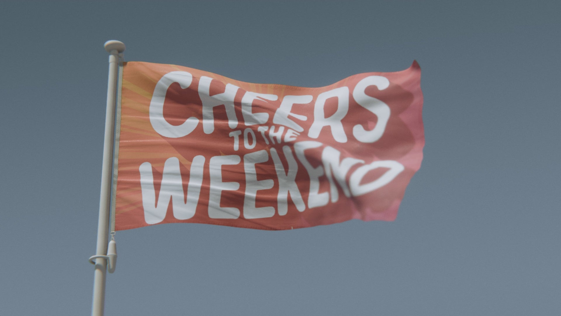 Charger la vidéo : Drapeau de célébration du week-end